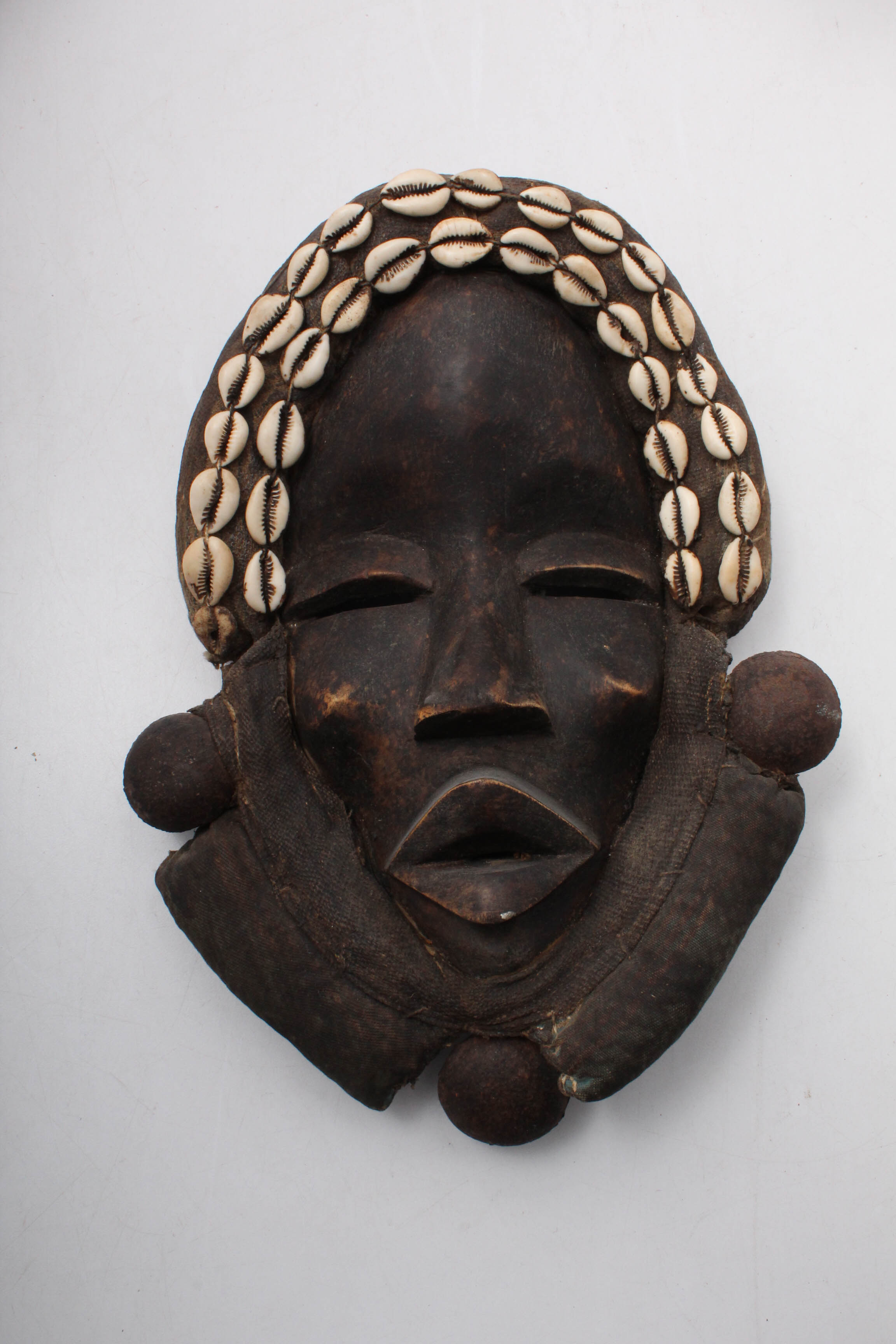 Vintage Hand-Carved Ivory Coast Dan-Style Masks