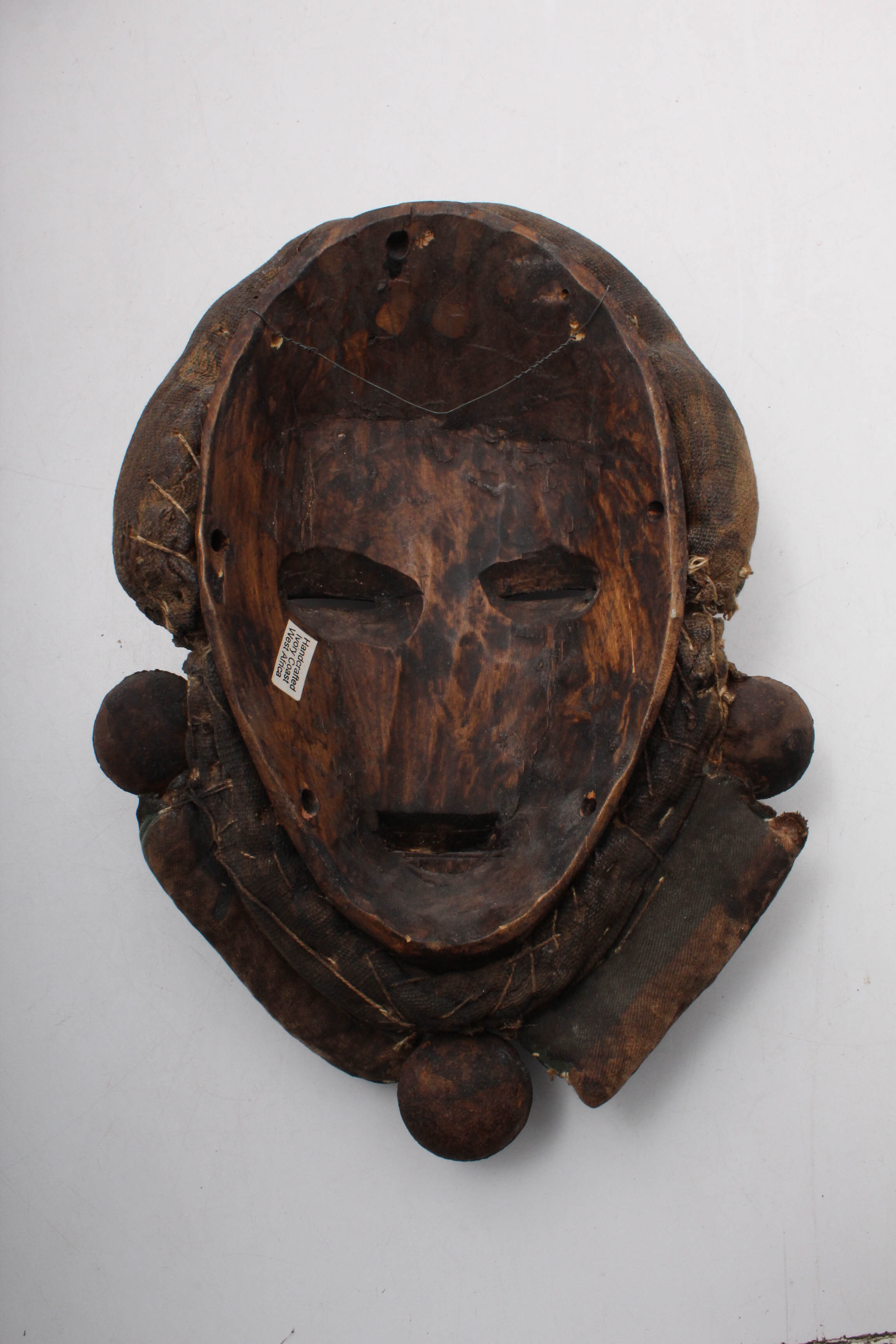 Vintage Hand-Carved Ivory Coast Dan-Style Masks