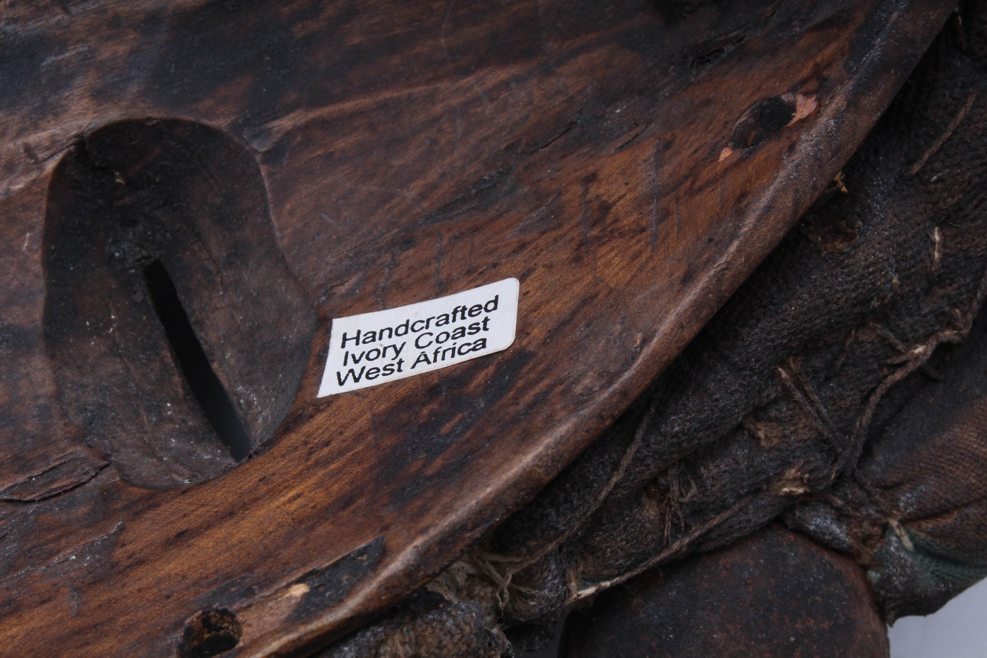 Vintage Hand-Carved Ivory Coast Dan-Style Masks