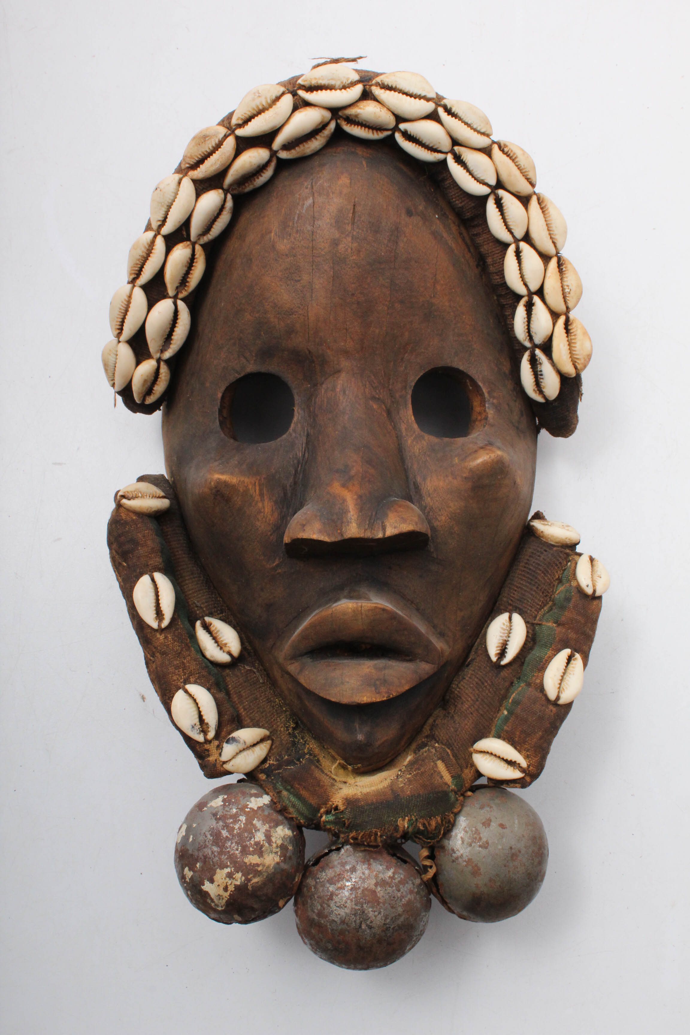 Vintage Hand-Carved Ivory Coast Dan-Style Masks