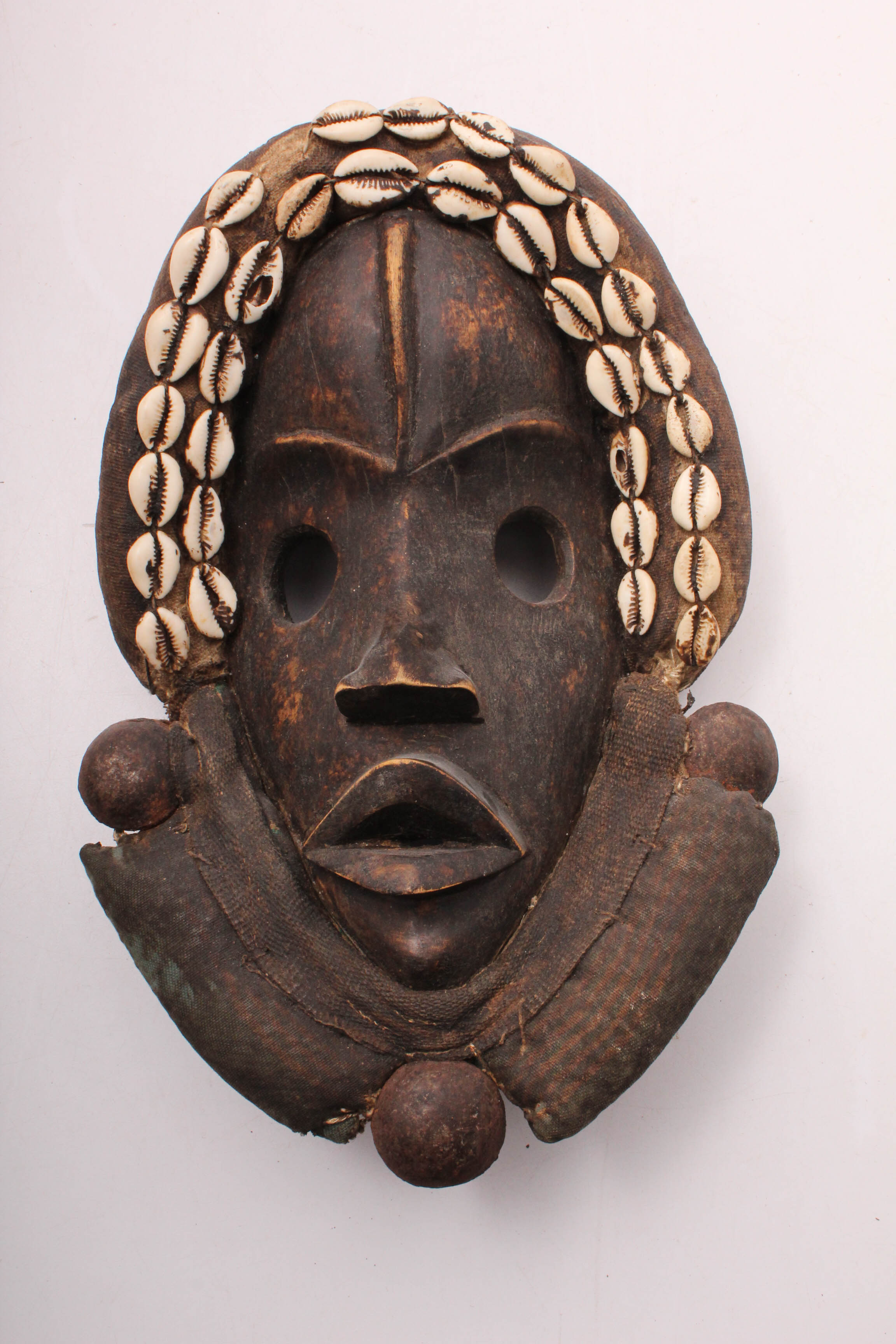 Vintage Hand-Carved Ivory Coast Dan-Style Masks