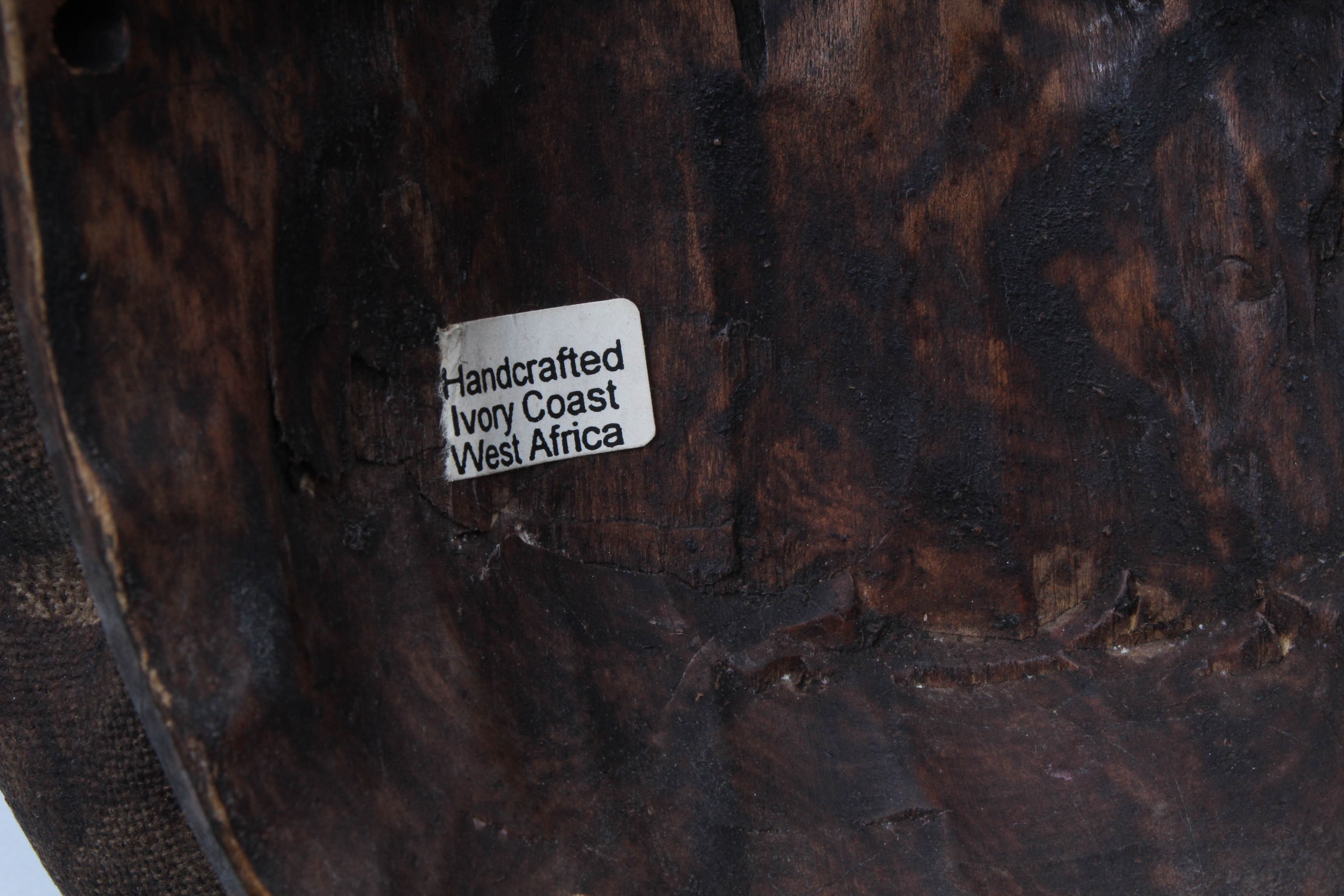 Vintage Hand-Carved Ivory Coast Dan-Style Masks