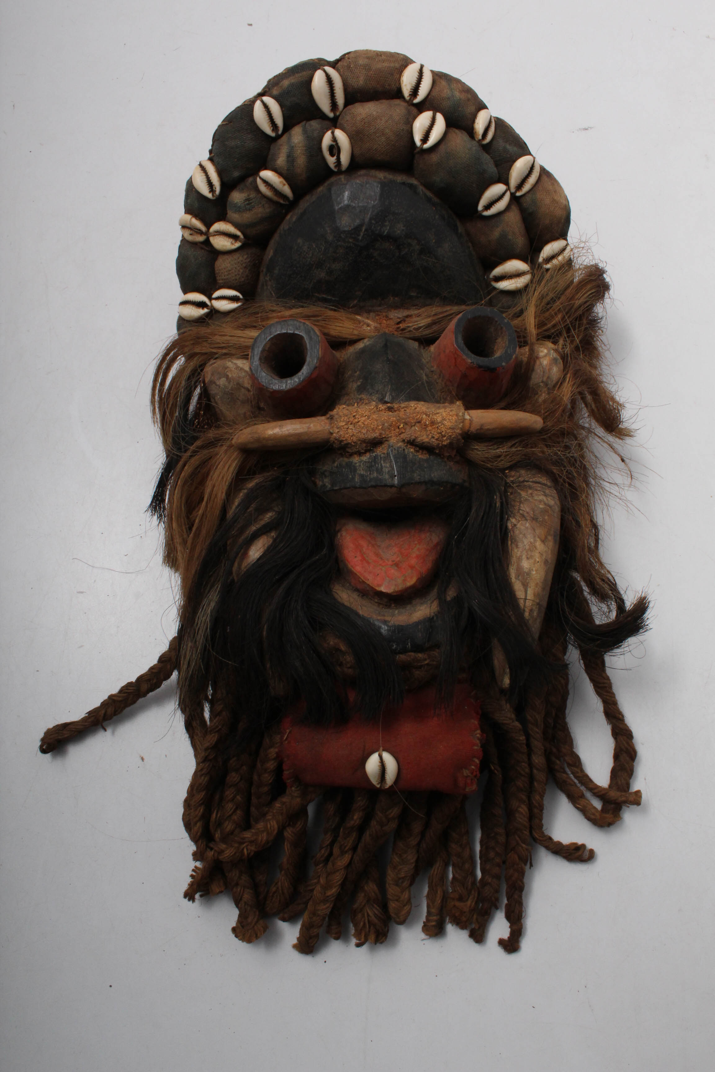 Vintage Hand-Carved Ivory Coast Dan-Style Masks