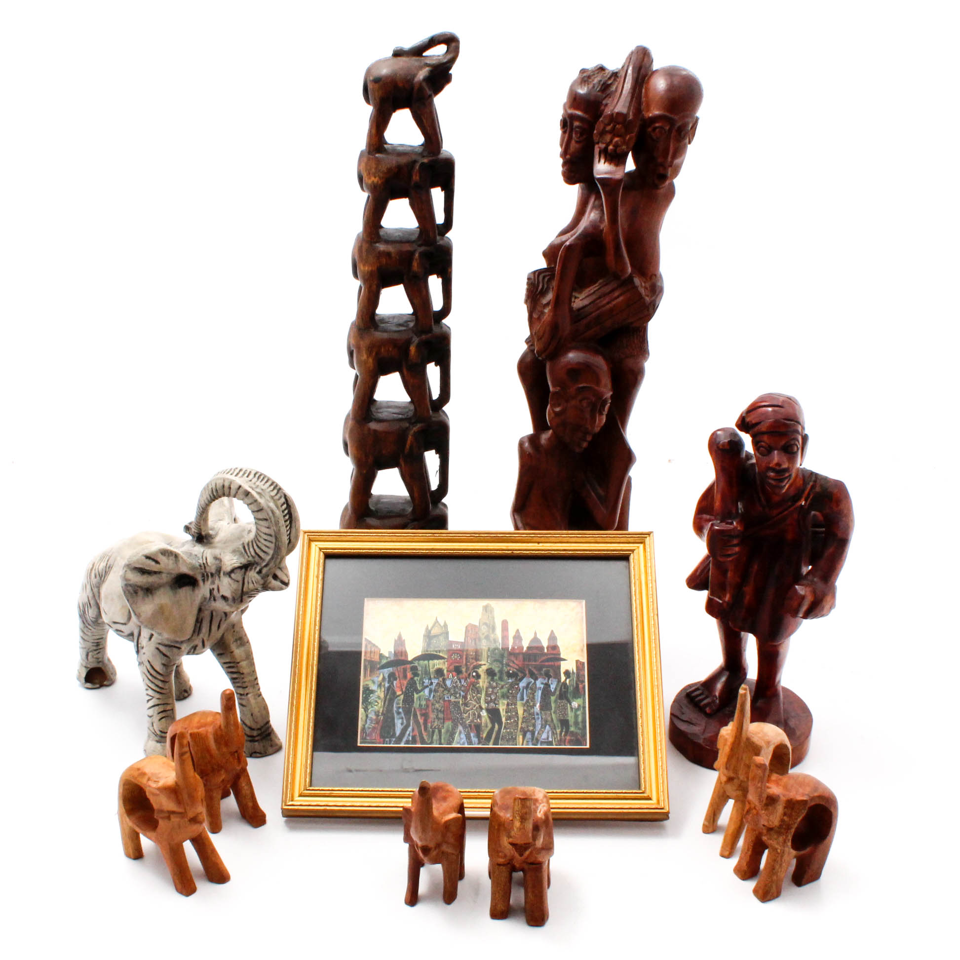 Handcrafted African-Themed Decor