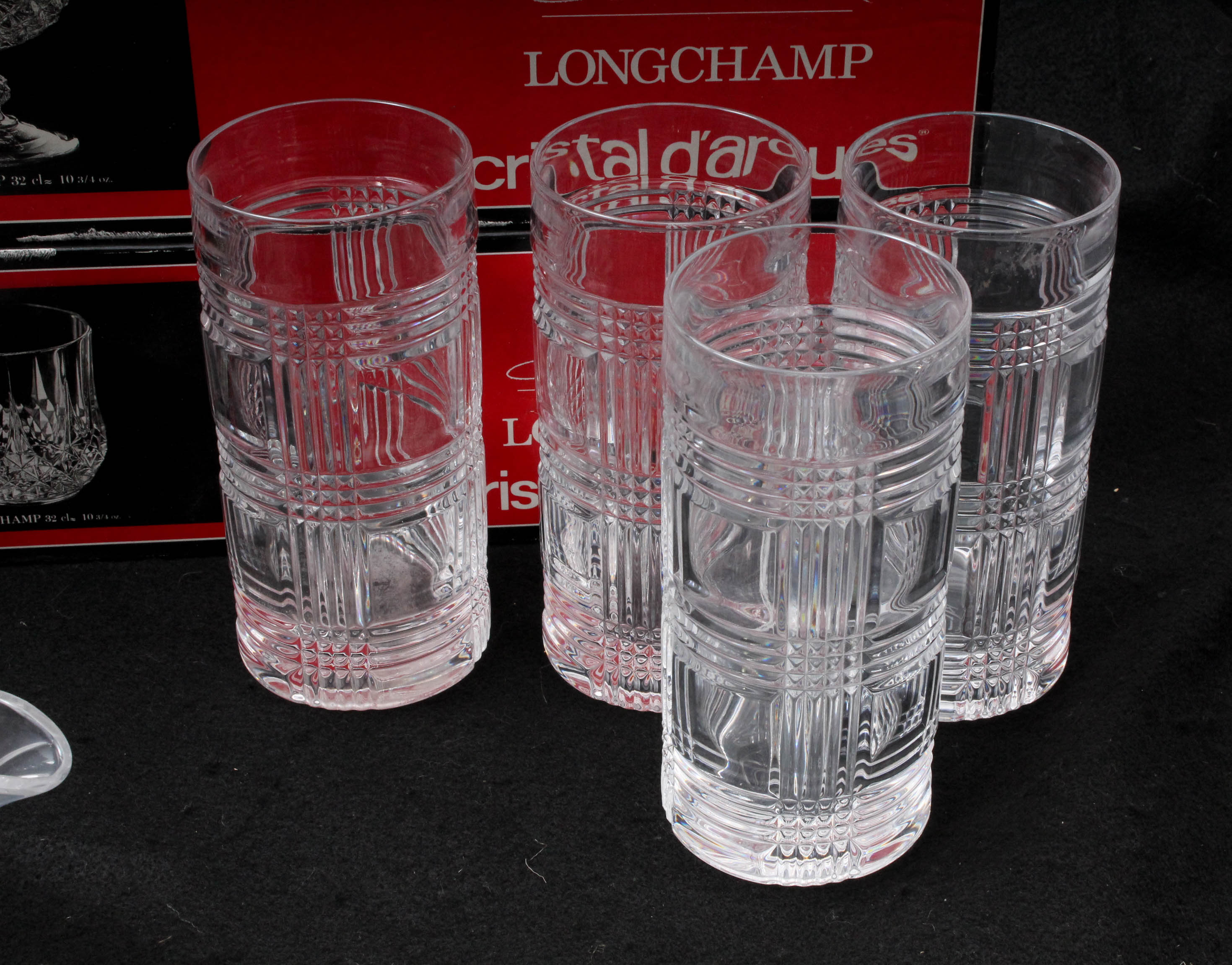 Ralph Lauren, Cristal D'Arques, and Gorham Crystal Drinkware