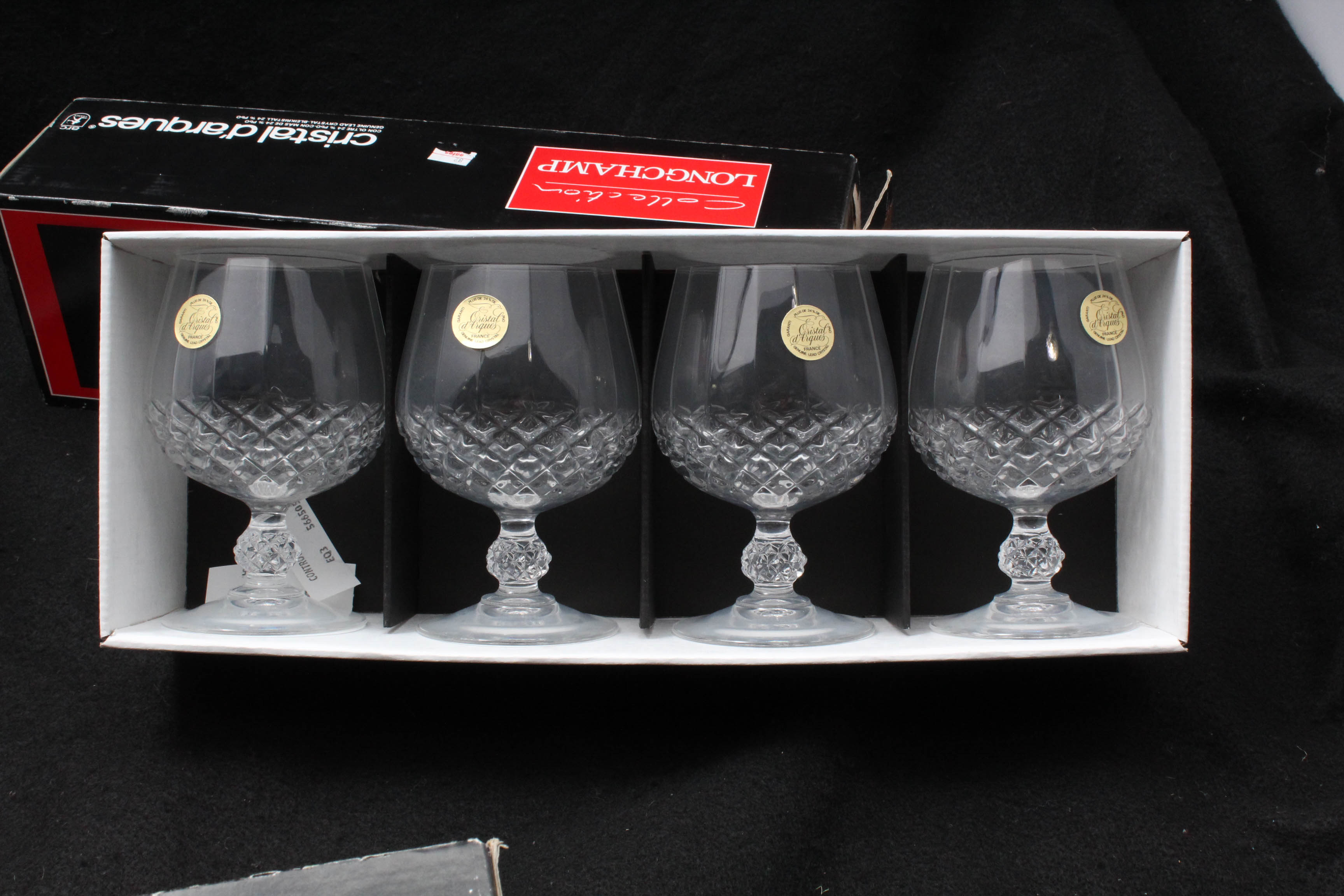 Ralph Lauren, Cristal D'Arques, and Gorham Crystal Drinkware