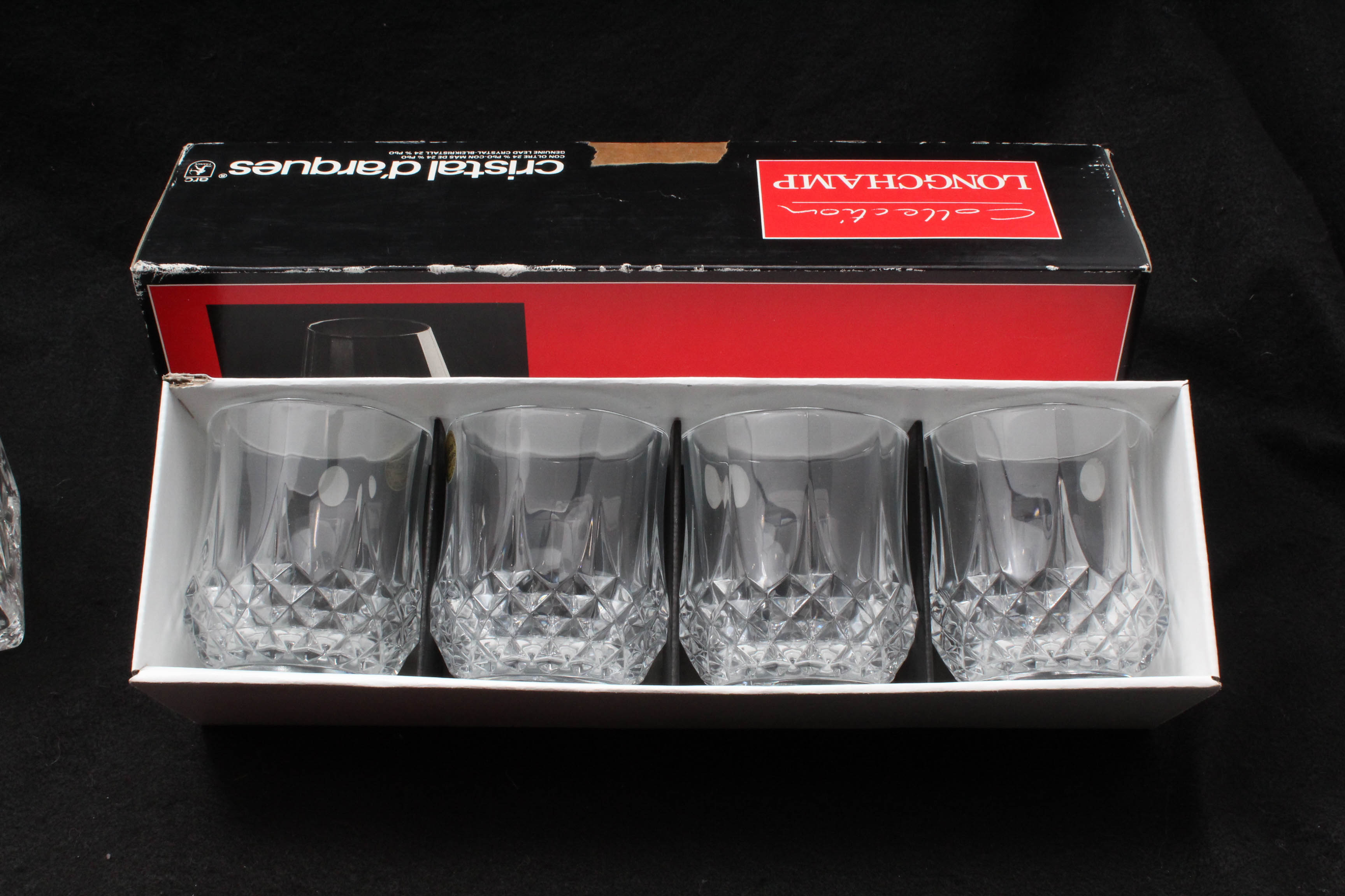 Ralph Lauren, Cristal D'Arques, and Gorham Crystal Drinkware