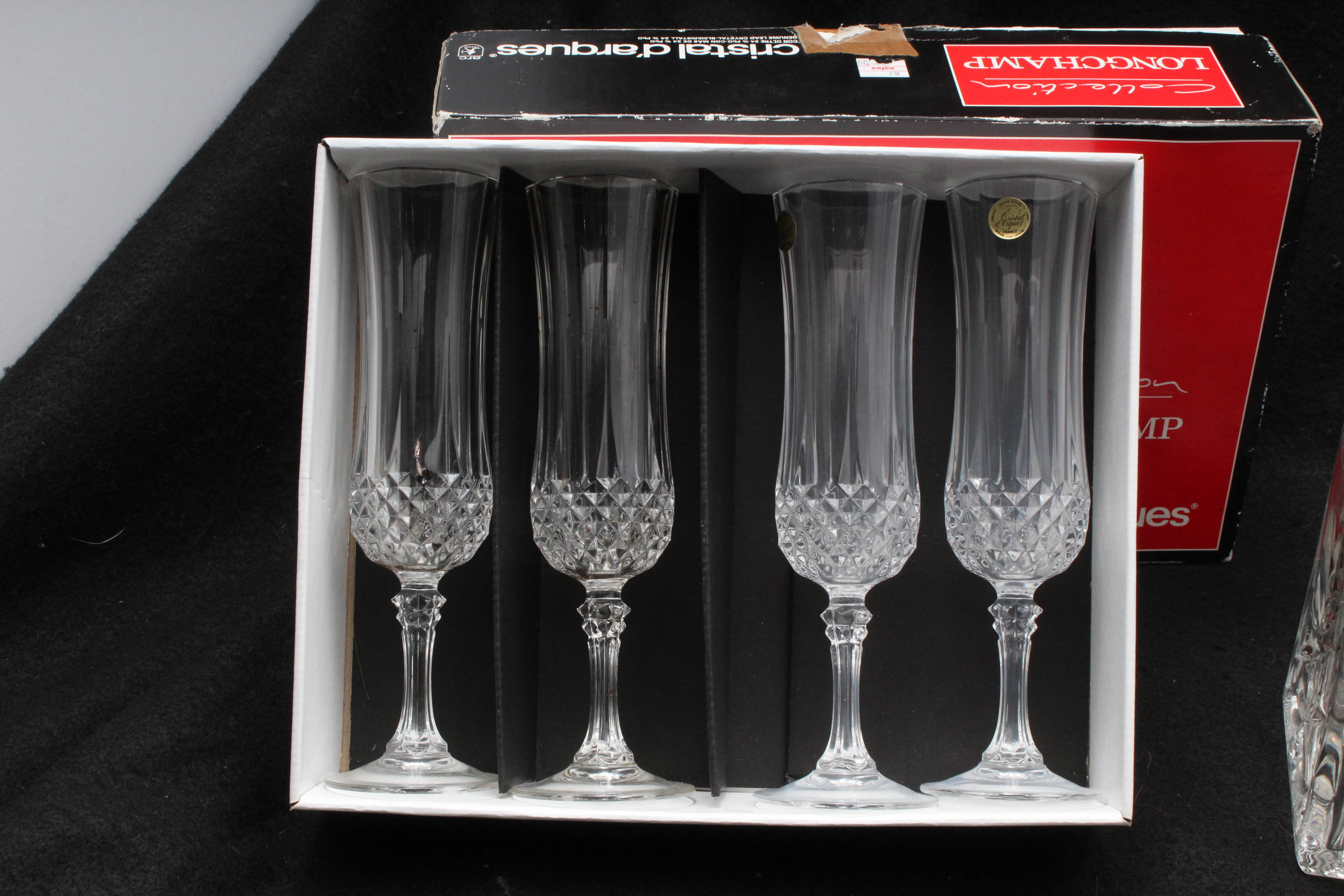 Ralph Lauren, Cristal D'Arques, and Gorham Crystal Drinkware