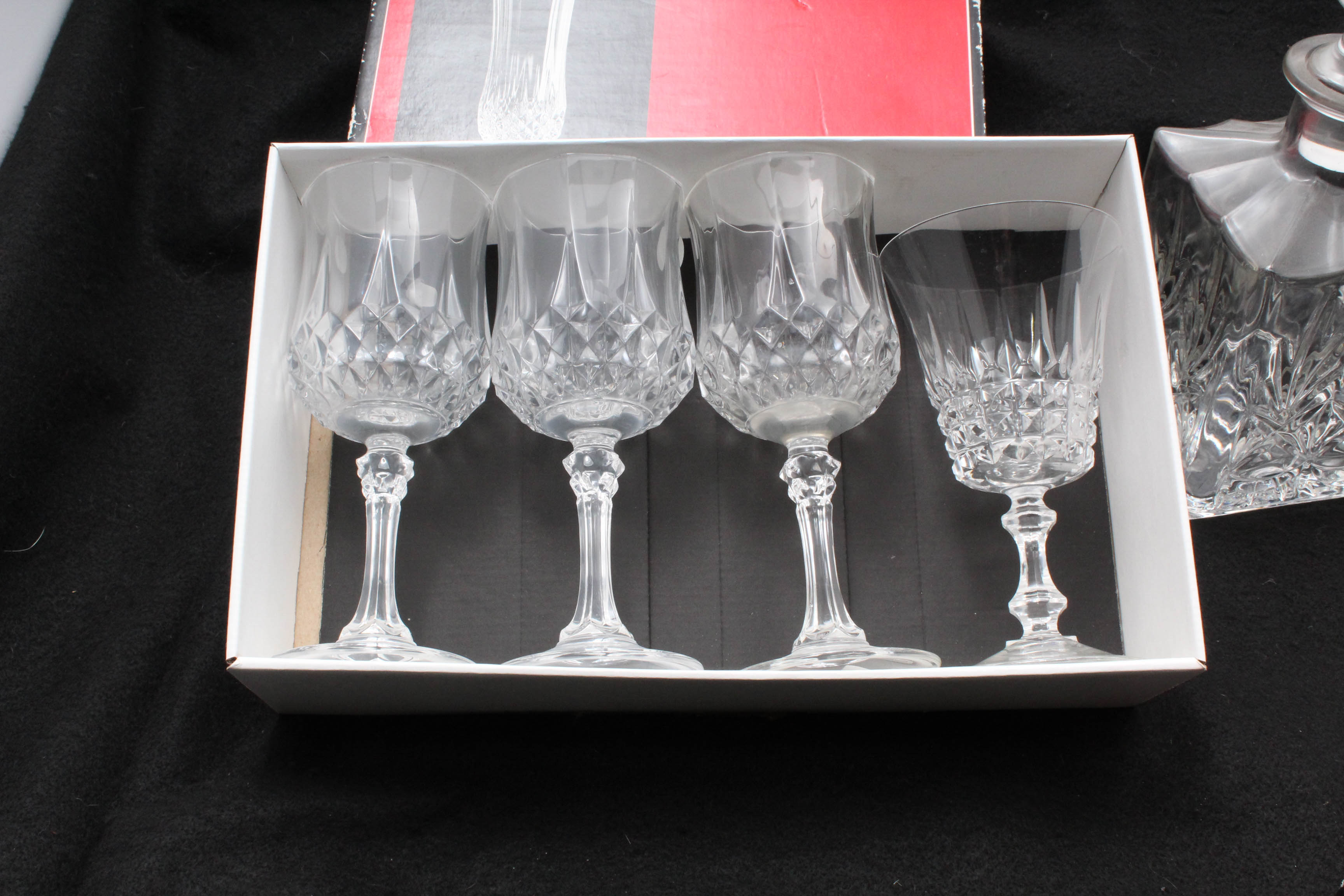 Ralph Lauren, Cristal D'Arques, and Gorham Crystal Drinkware