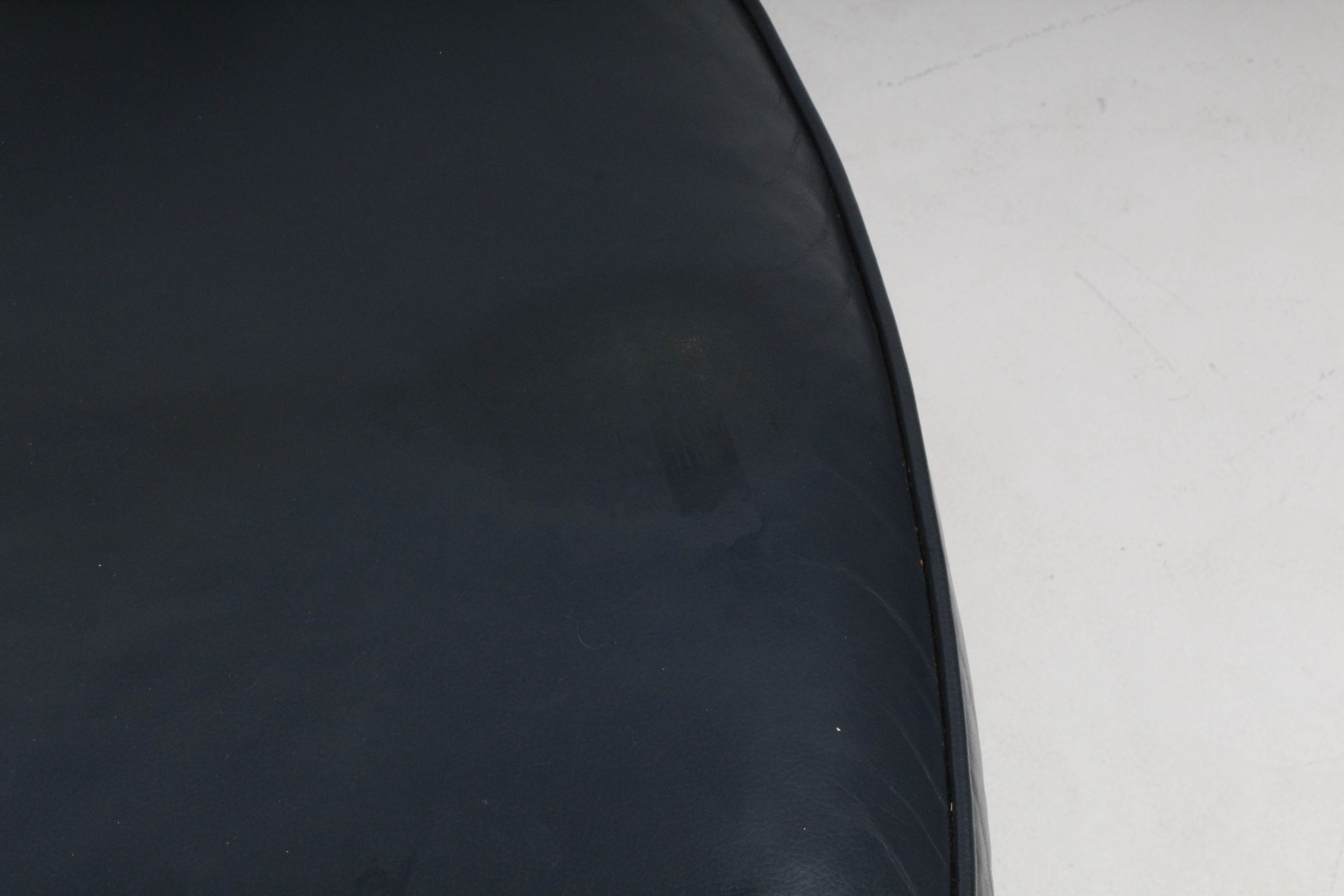 Contemporary Georgian Style Faux Leather Armchair by Laurent