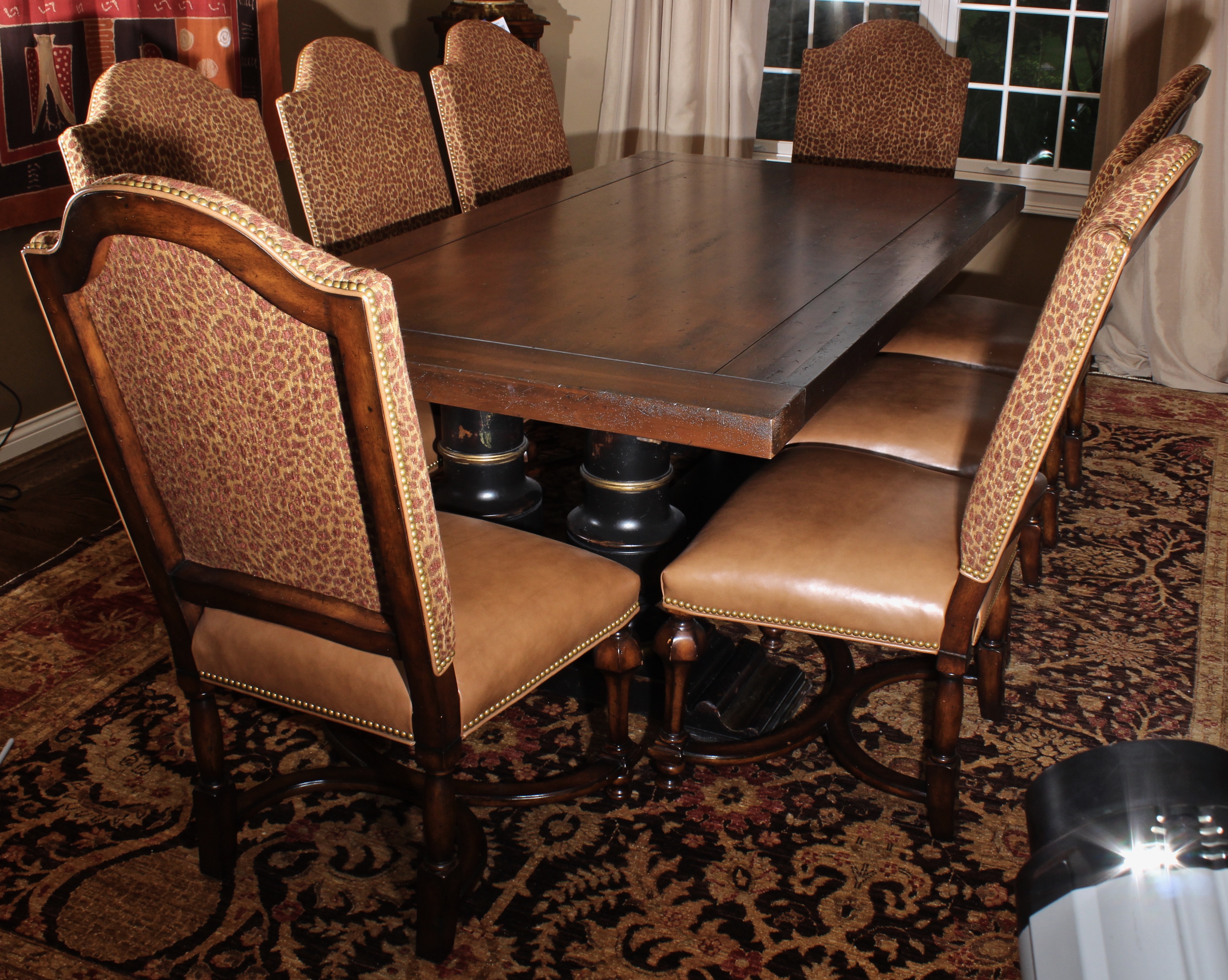 Habersham "Knightsbridge" Dining Table and Chairs