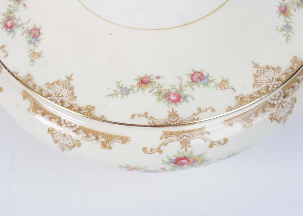 Homer Laughlin "Aristocrat" Earthenware Dinner Service