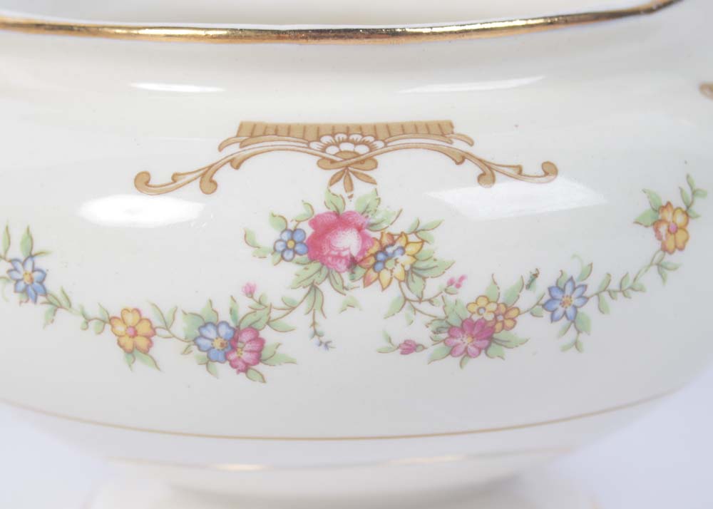 Homer Laughlin "Aristocrat" Earthenware Dinner Service