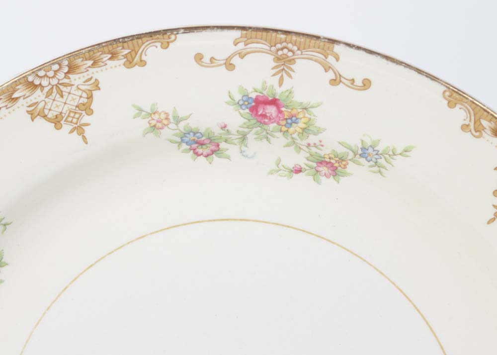 Homer Laughlin "Aristocrat" Earthenware Dinner Service