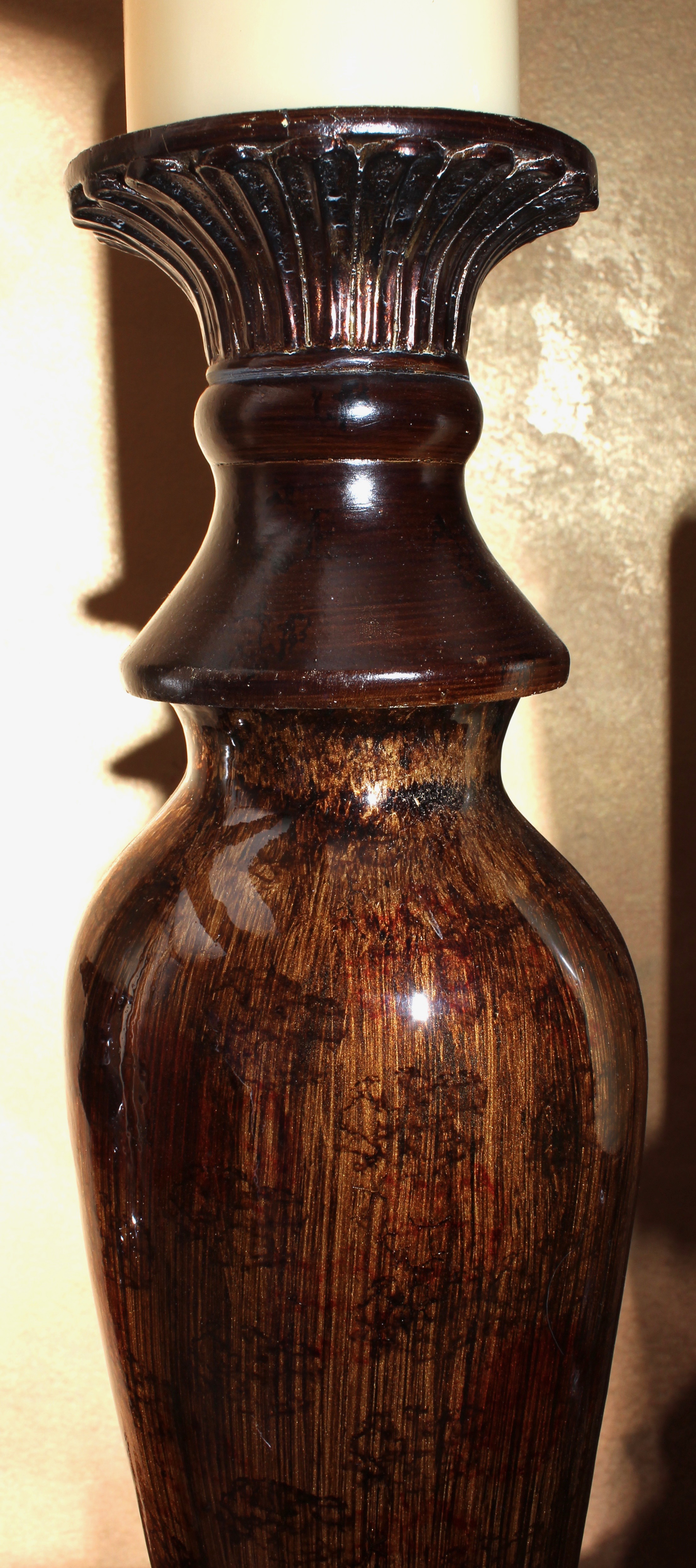 Contemporary Pillar Candle Holders