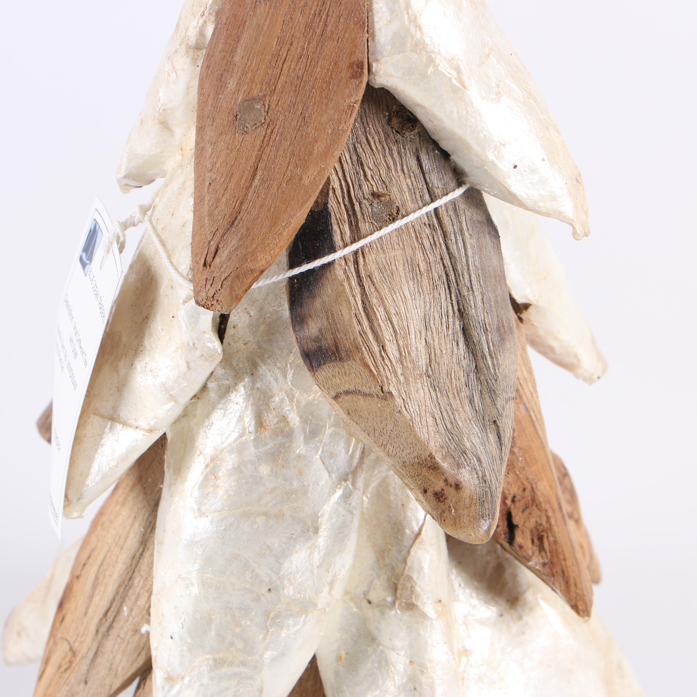 Decorative Driftwood Tree with Shell