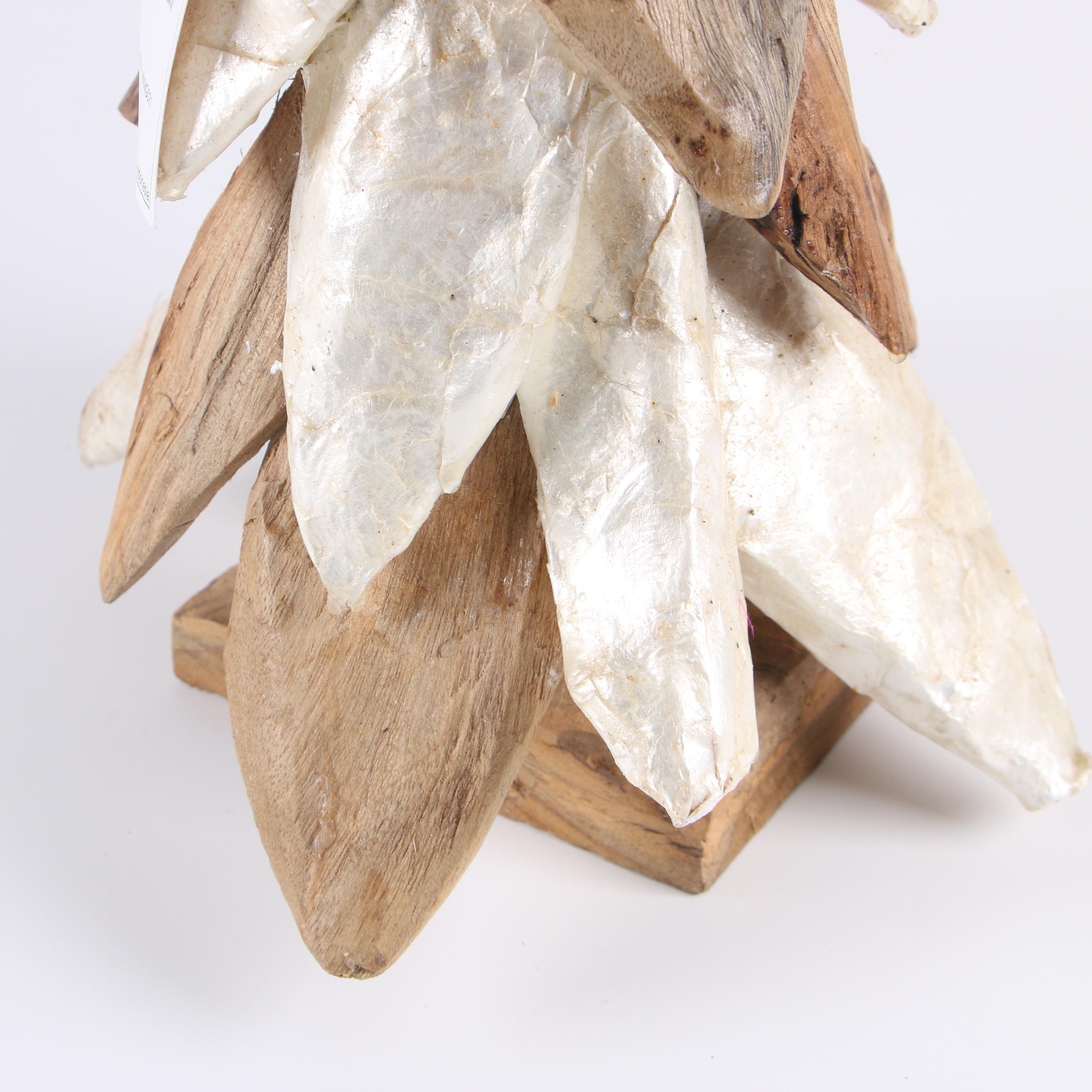 Decorative Driftwood Tree with Shell