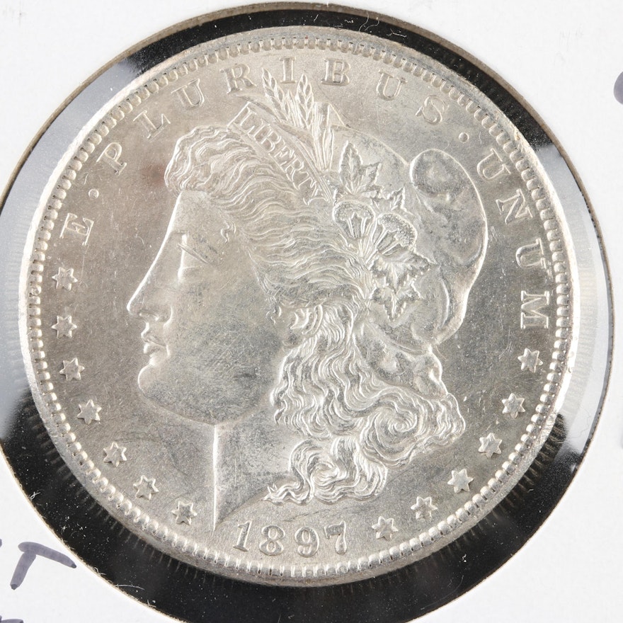 1897-S Silver Morgan Dollar