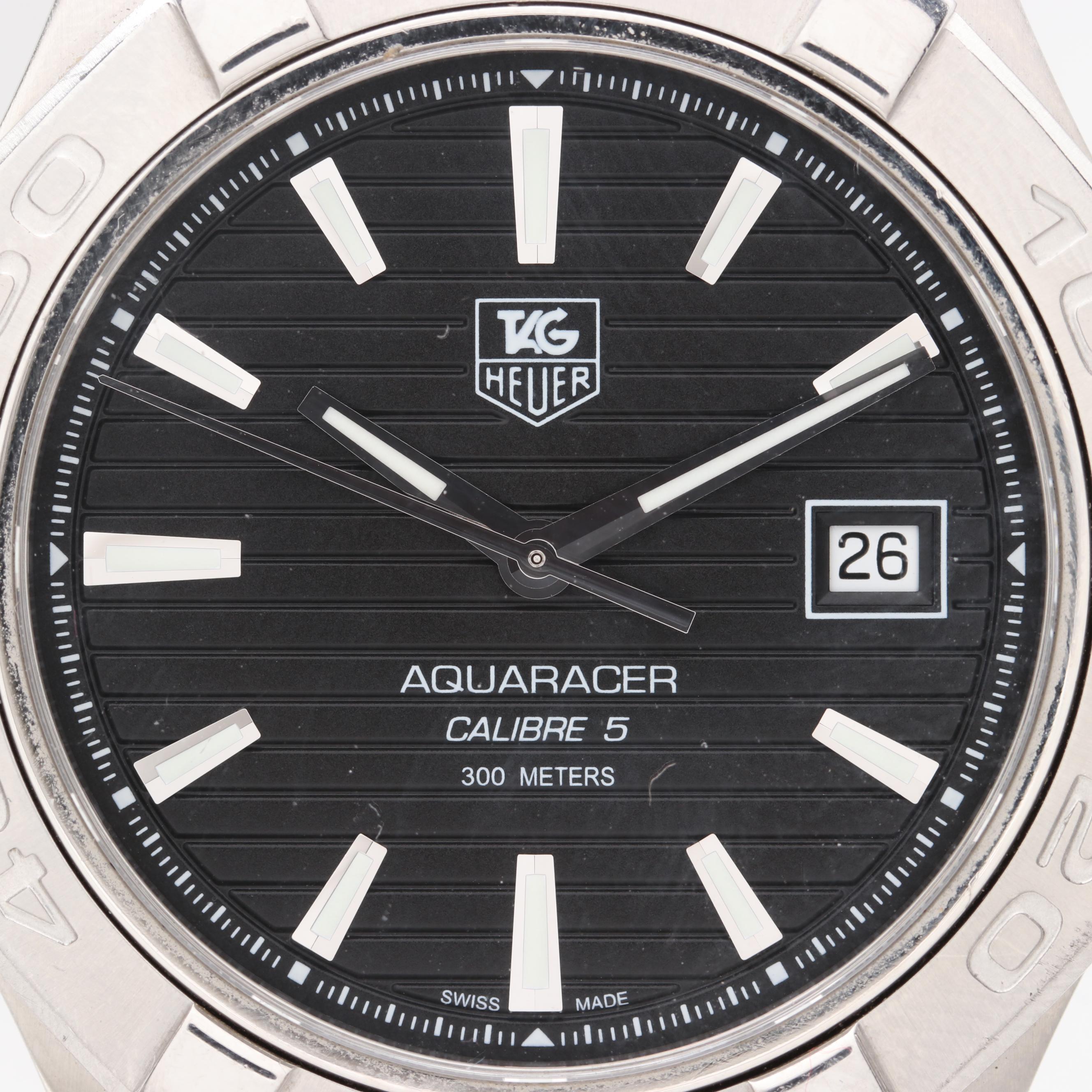 TAG Heuer Aquaracer Calibres Automatic Stainless Steel Watch