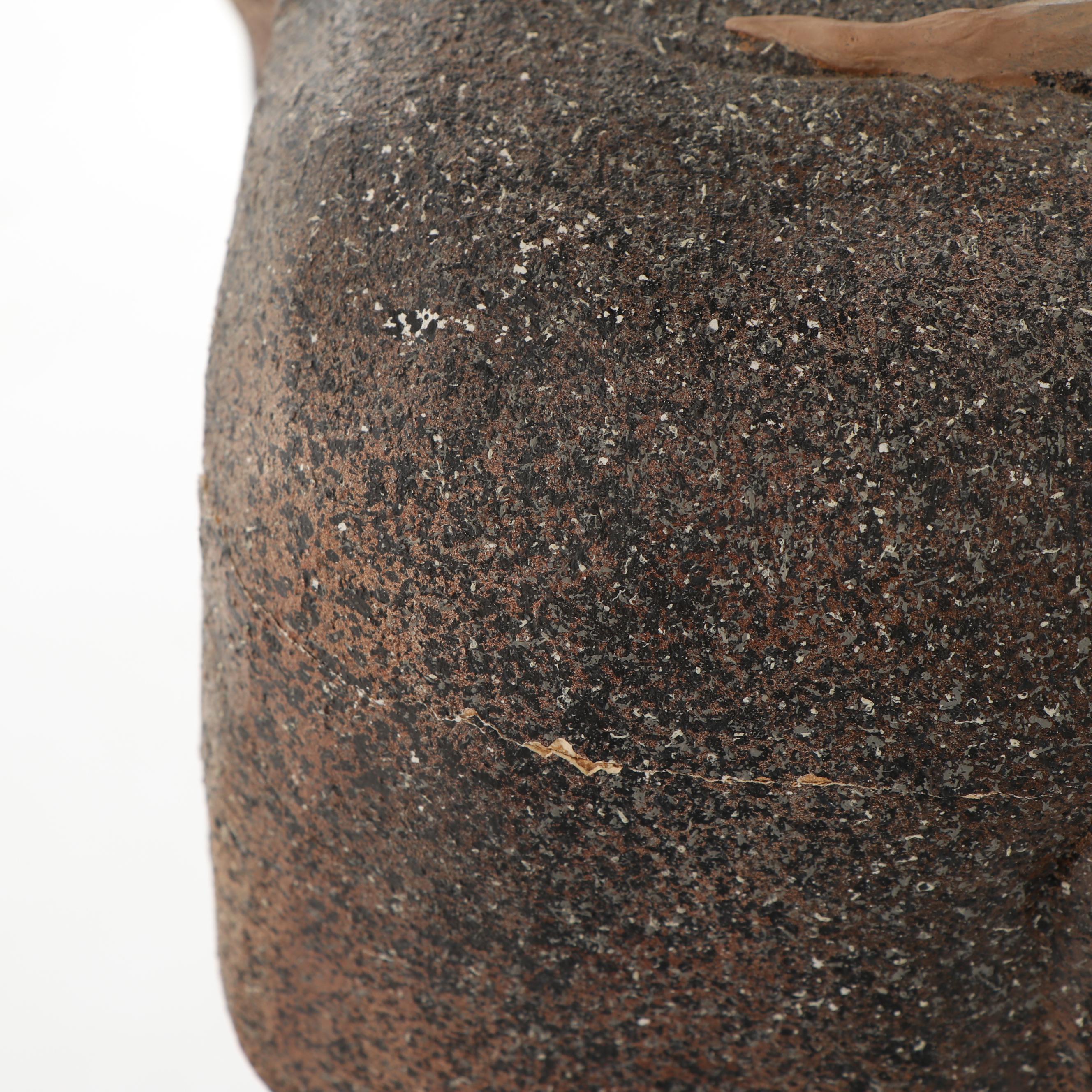 Don Osier "Rocky Affair" Carved Wood Sculpture depicting Red Tailed Hawks