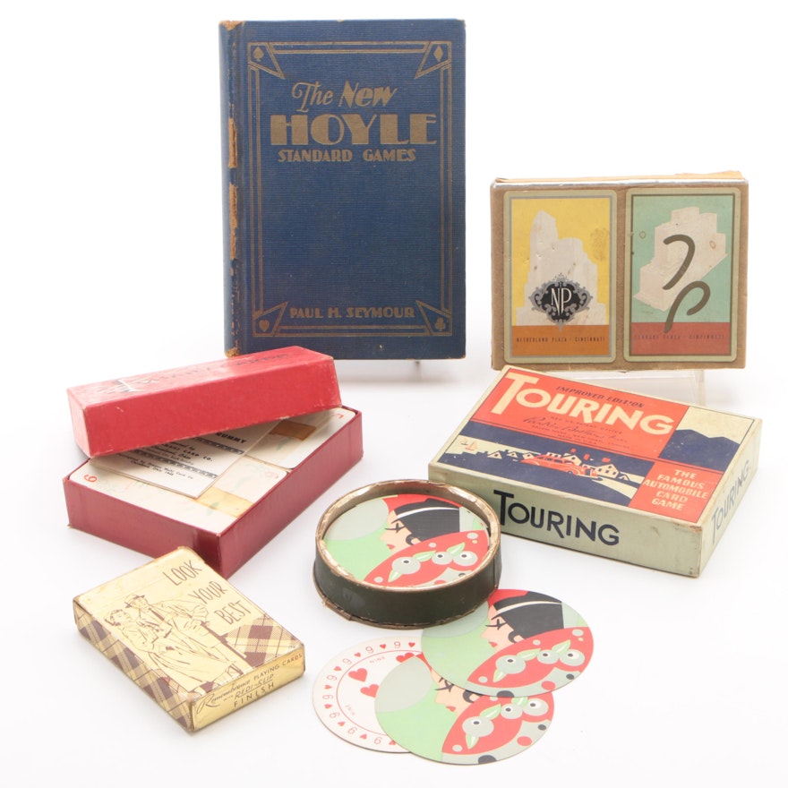 Art Deco Playing Cards and Games including The Netherland Plaza