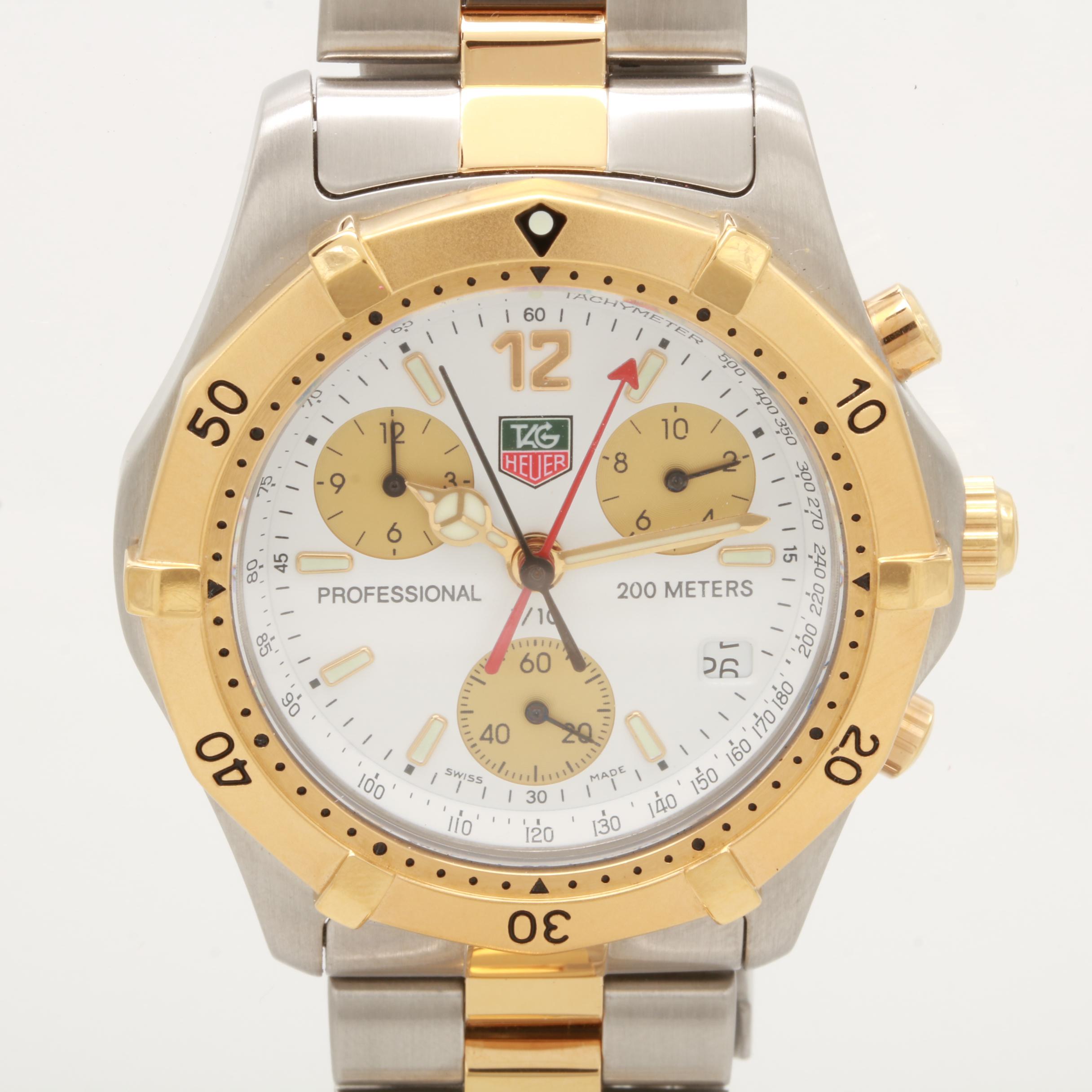 TAG Heuer 2000 Series Two-Tone Chronograph Watch