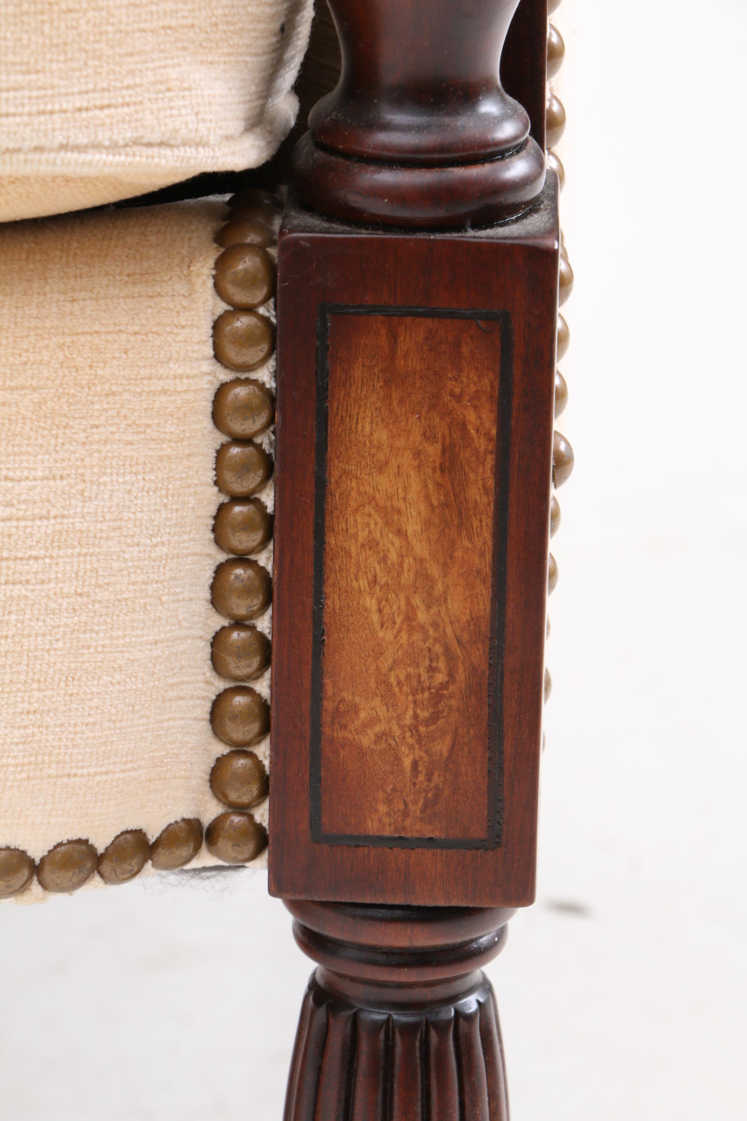 Wood Framed Love Seat by HBF Furniture