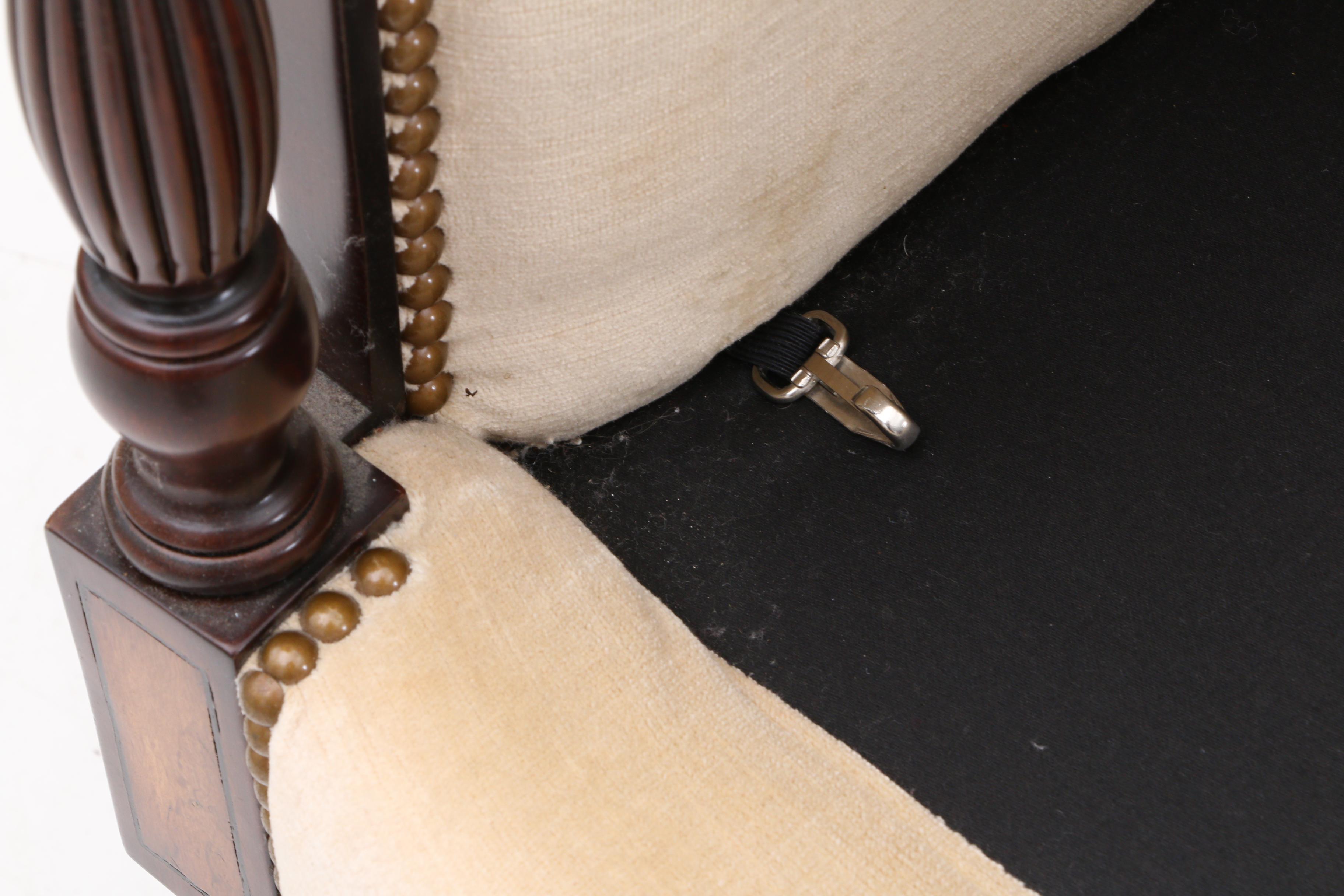 Wood Framed Love Seat by HBF Furniture