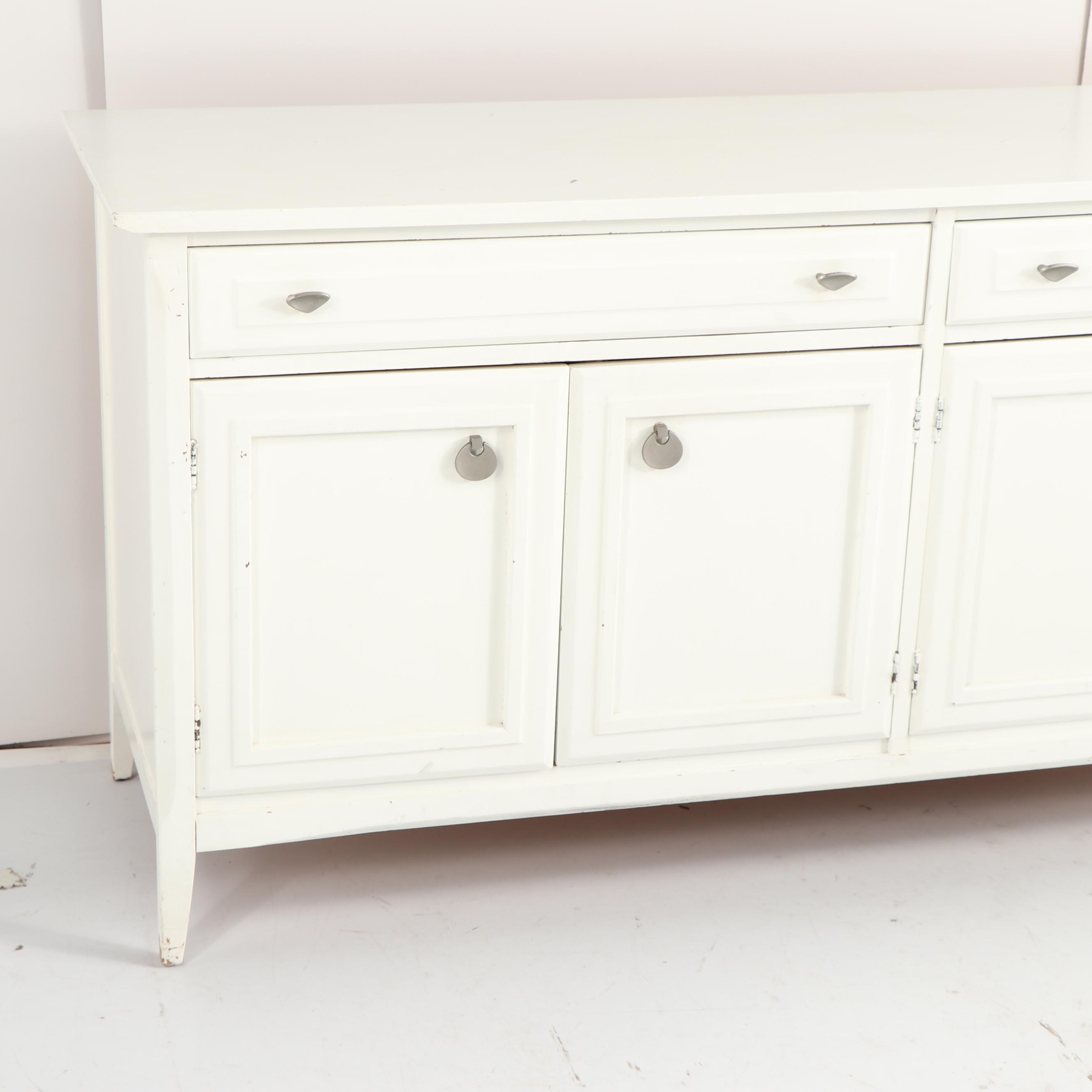 White Painted Sideboard by Heywood-Wakefield
