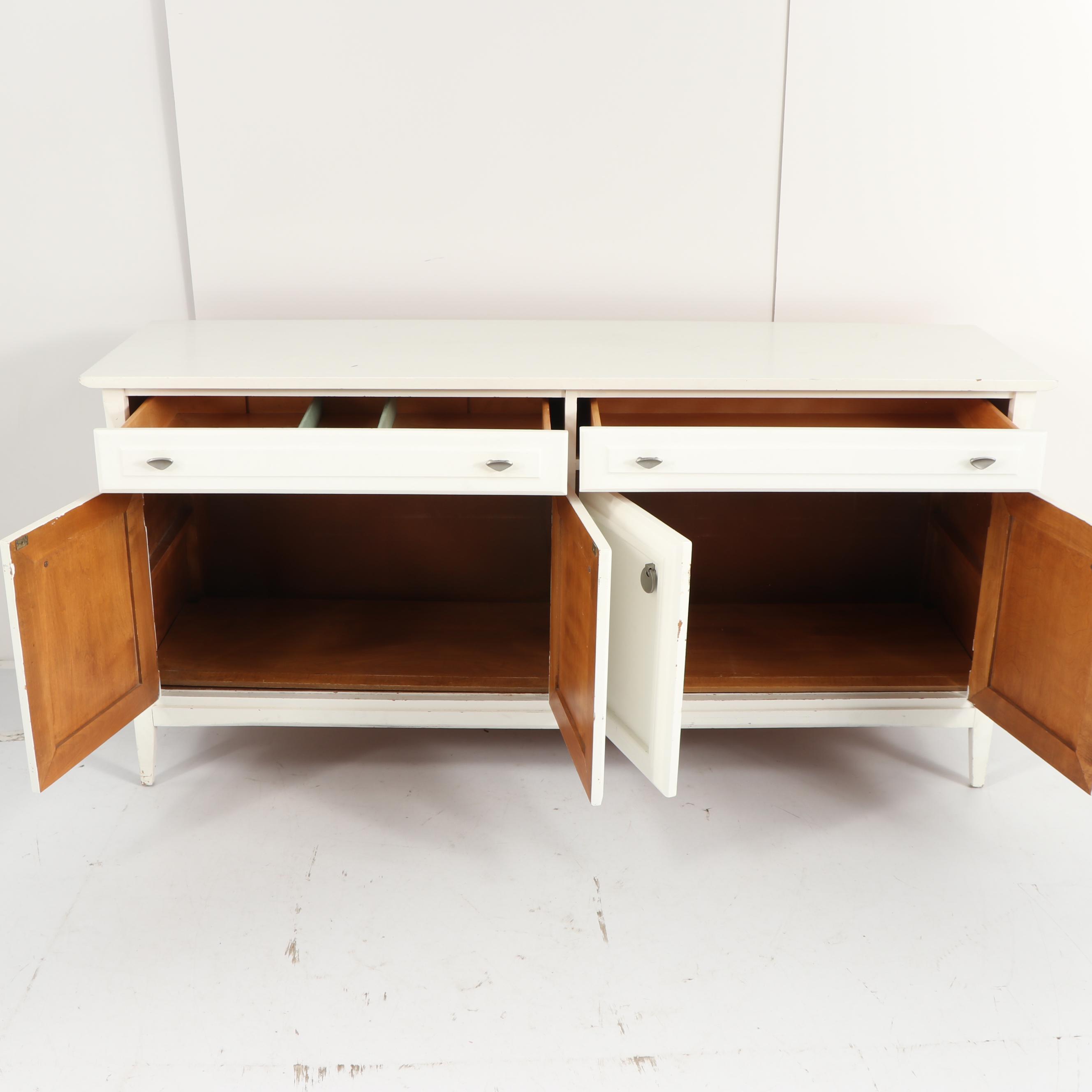 White Painted Sideboard by Heywood-Wakefield