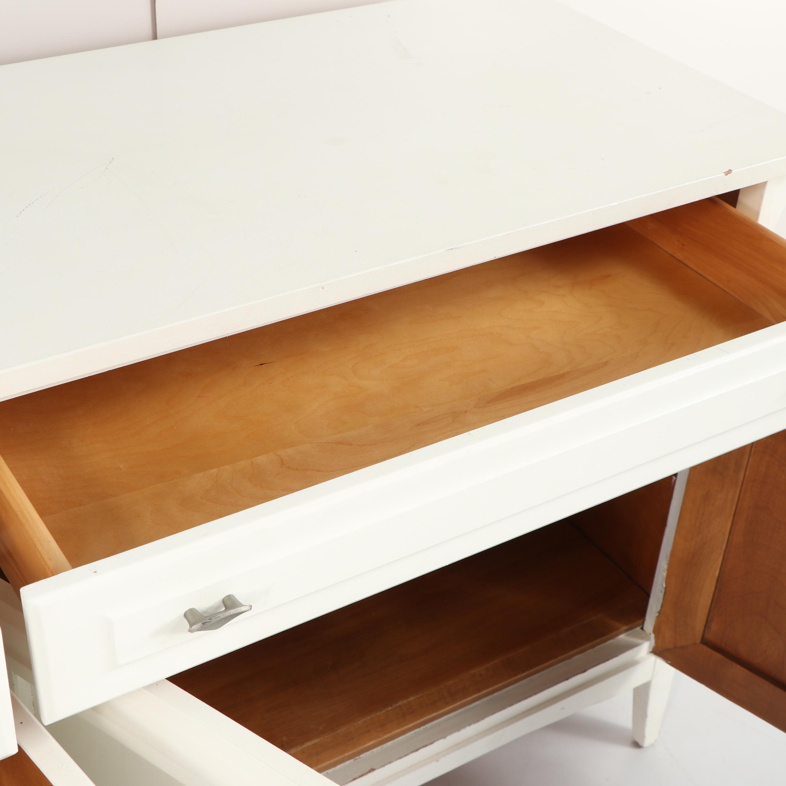 White Painted Sideboard by Heywood-Wakefield