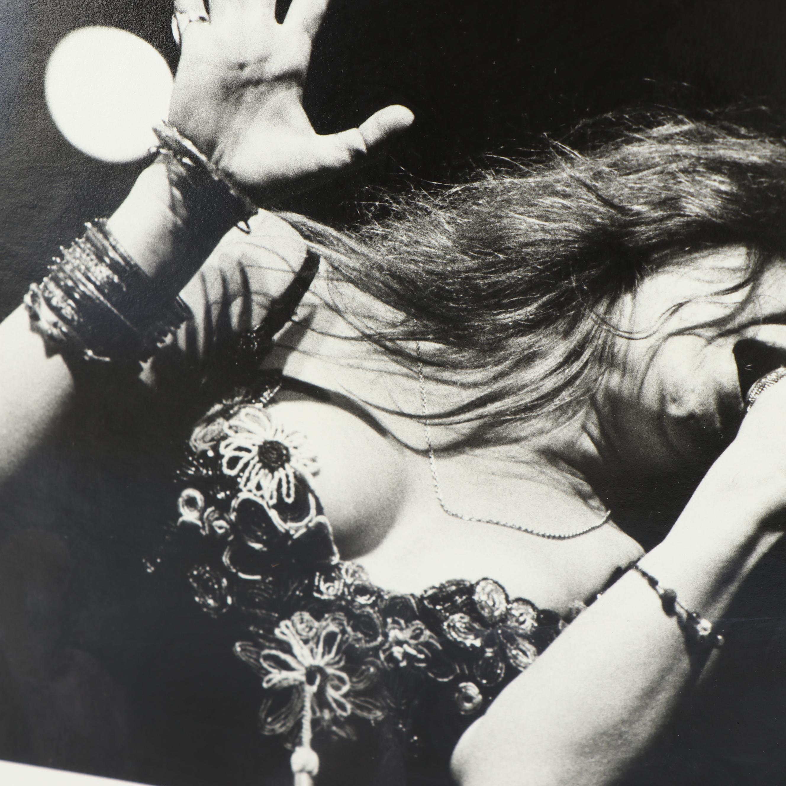 David Gahr Silver Print of Janis Joplin