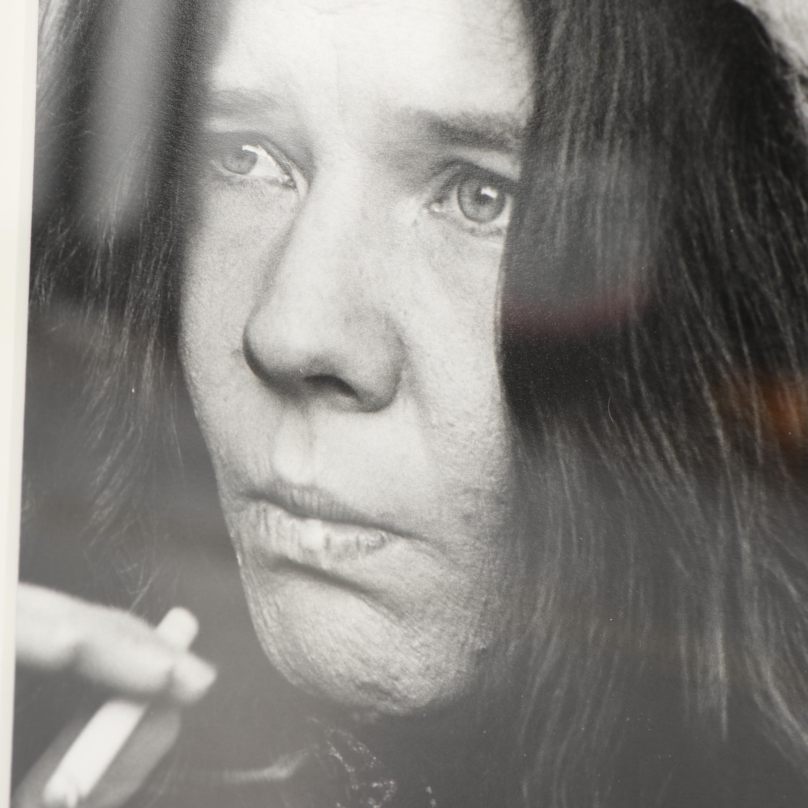Linda McCartney Silver Print of Janis Joplin