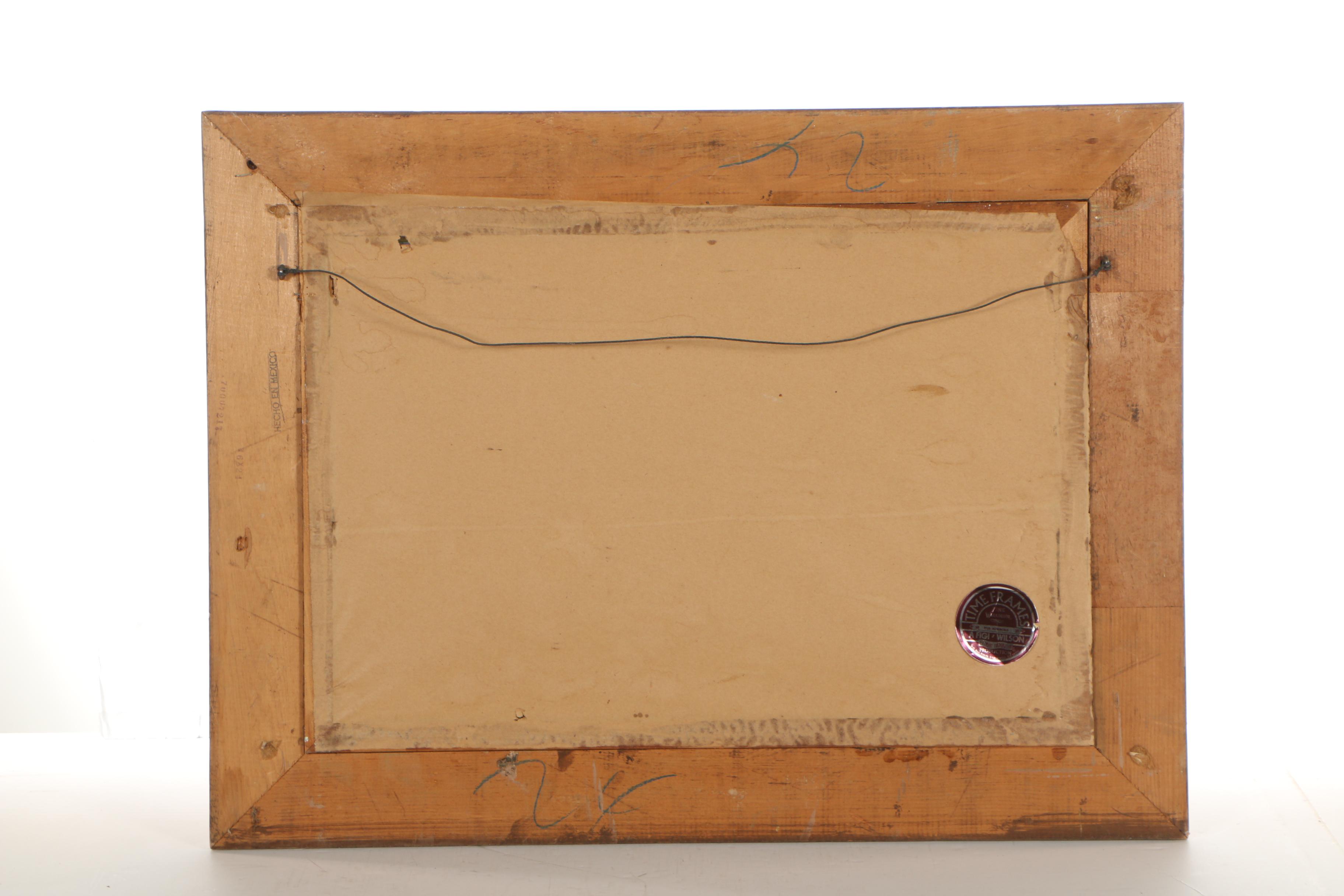 1974 Limited Edition MGM 50th Anniversary Commemorative Mirror