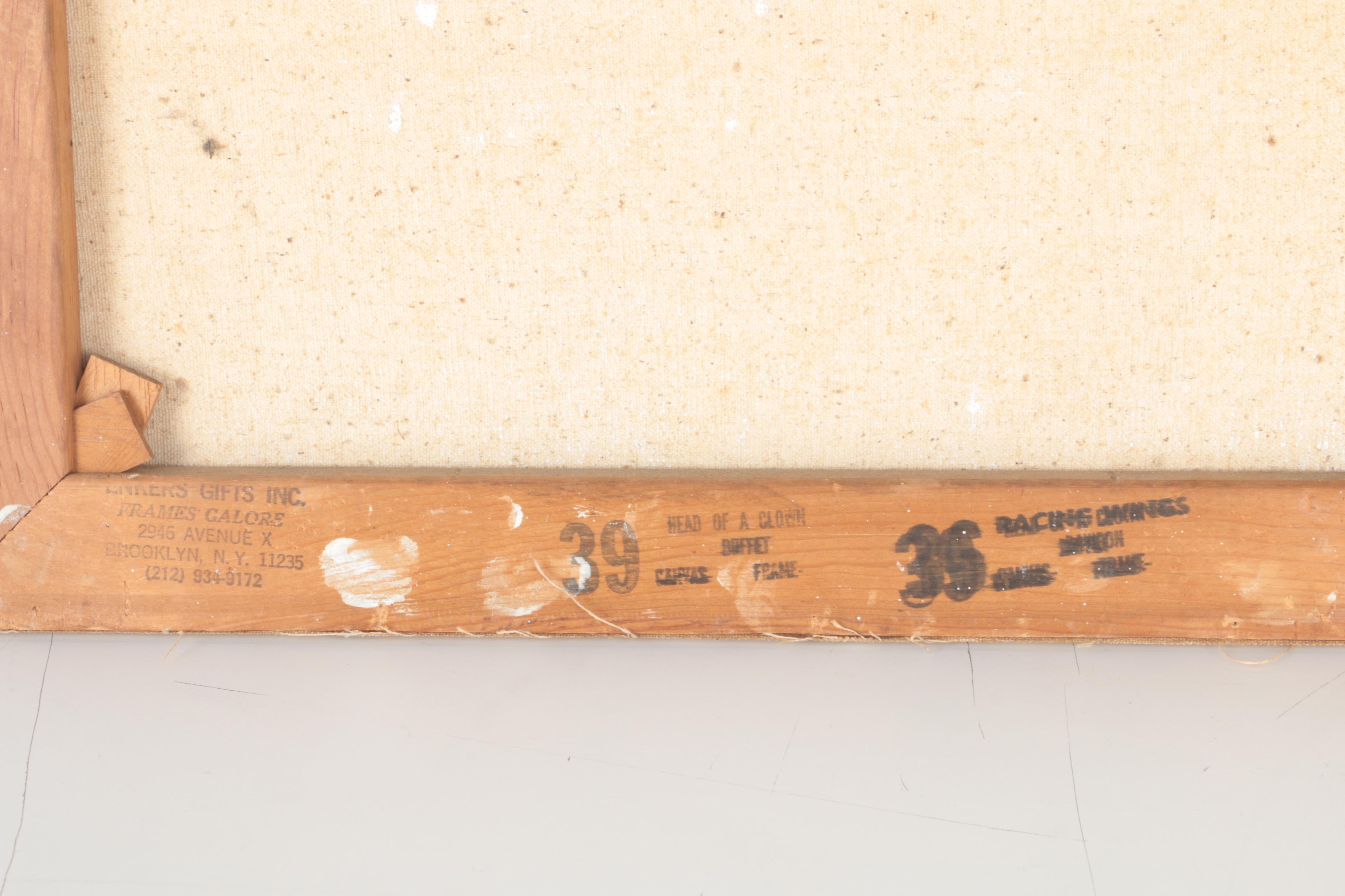 Embellished Collotype after Bernard Buffet