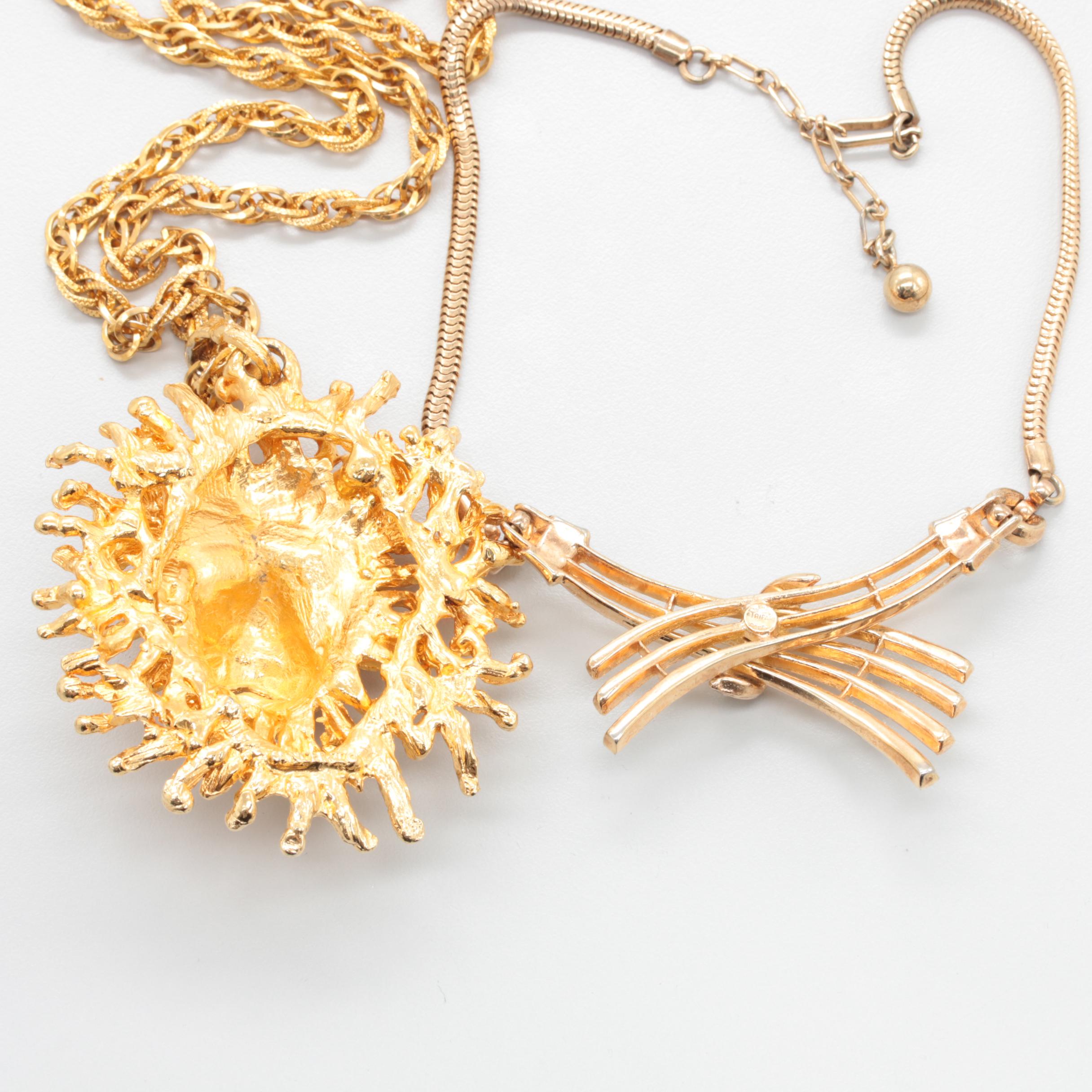 Vintage Jewelry Selection with Weiss and Crown Trifari