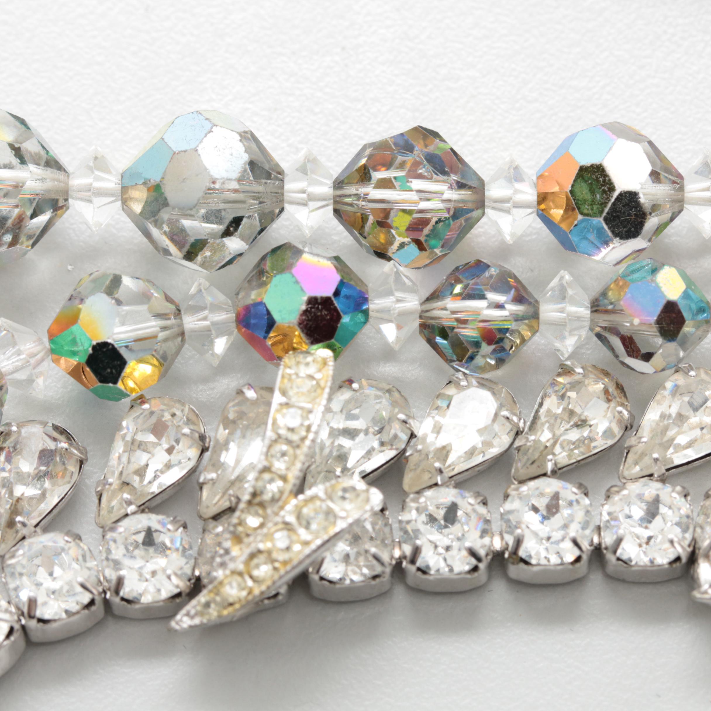 Vintage Jewelry Selection with Weiss and Crown Trifari