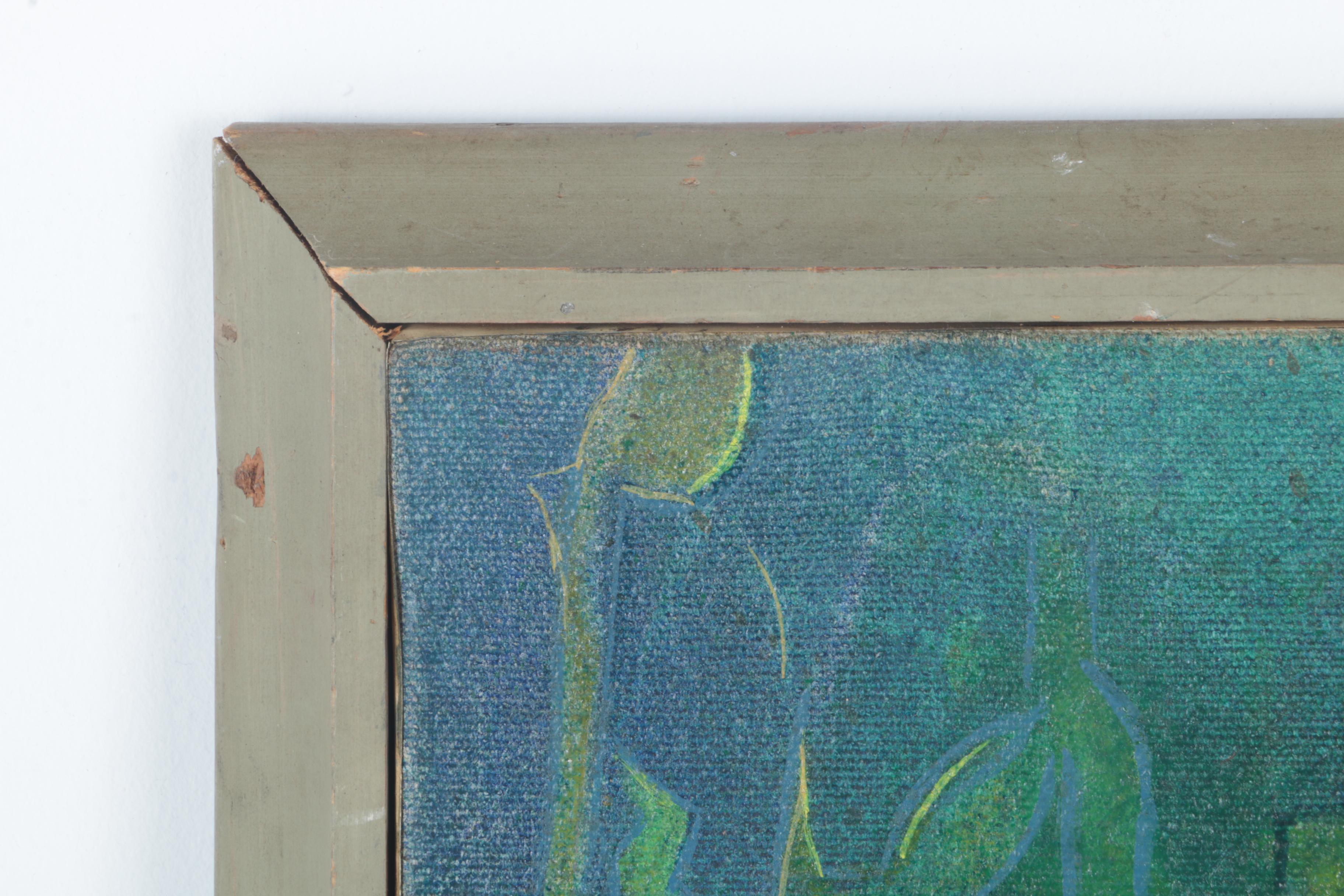 Oscar Murillo Mixed Media Painting "Expulsion"