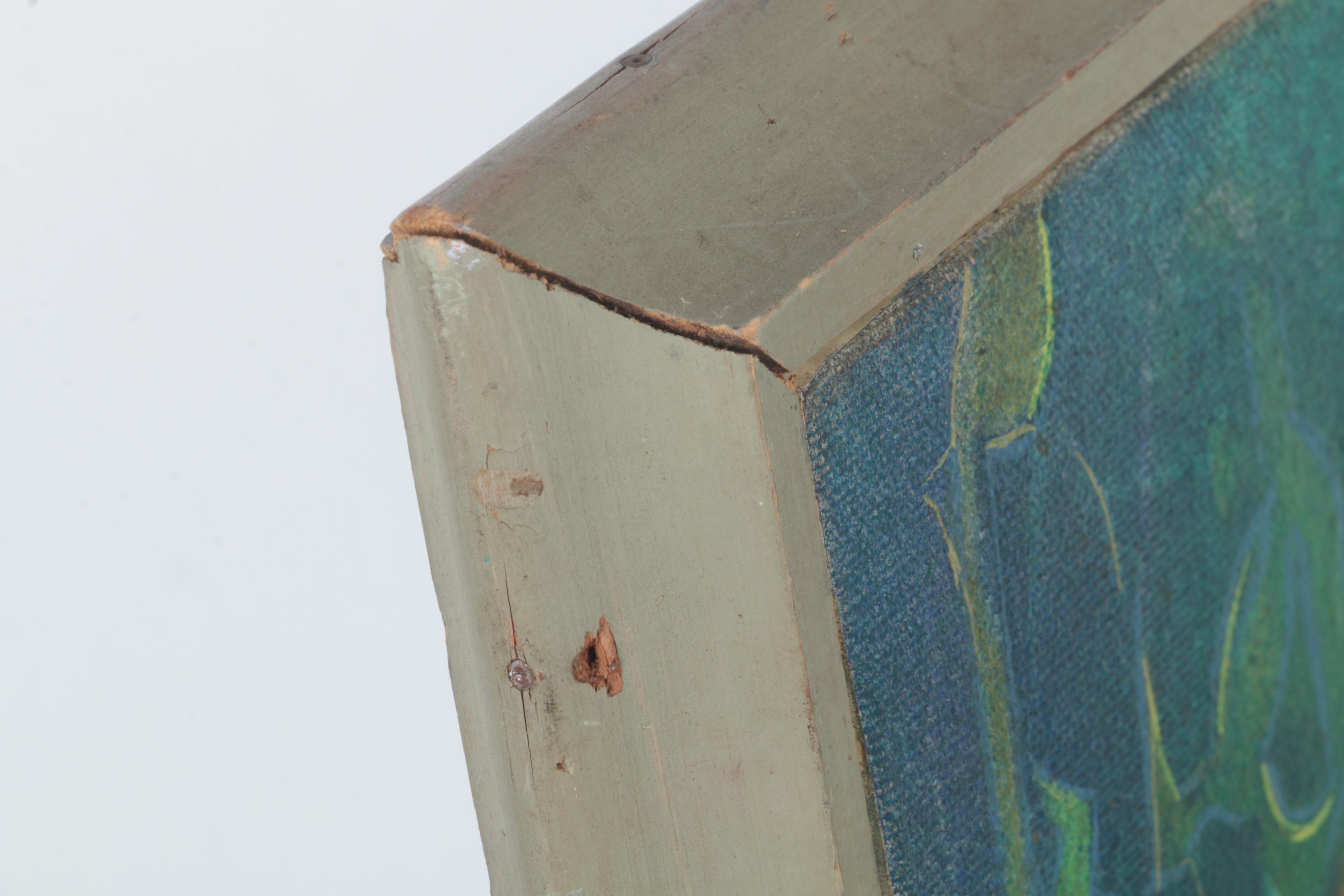 Oscar Murillo Mixed Media Painting "Expulsion"