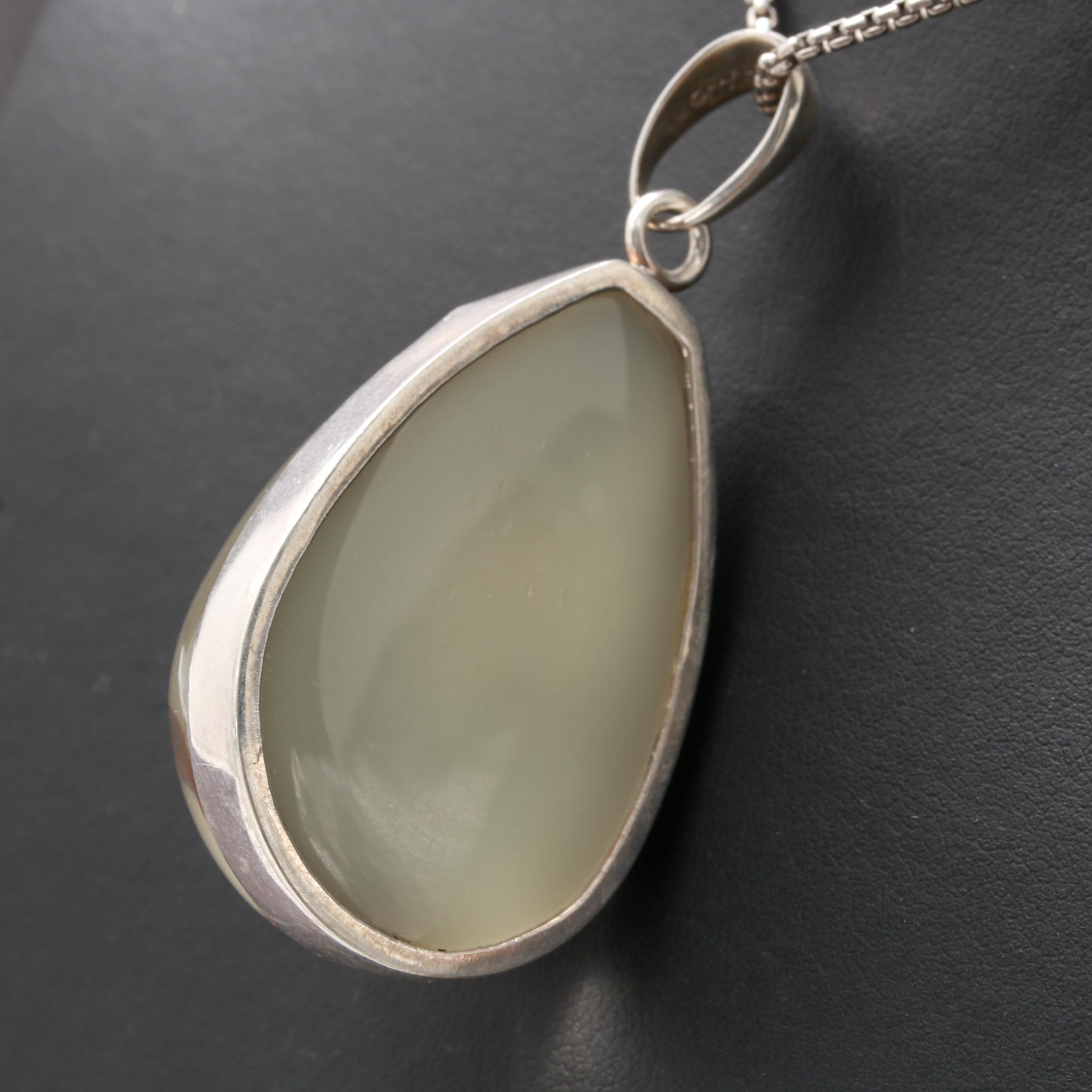 Sterling Silver Arachnid Pendant Necklace