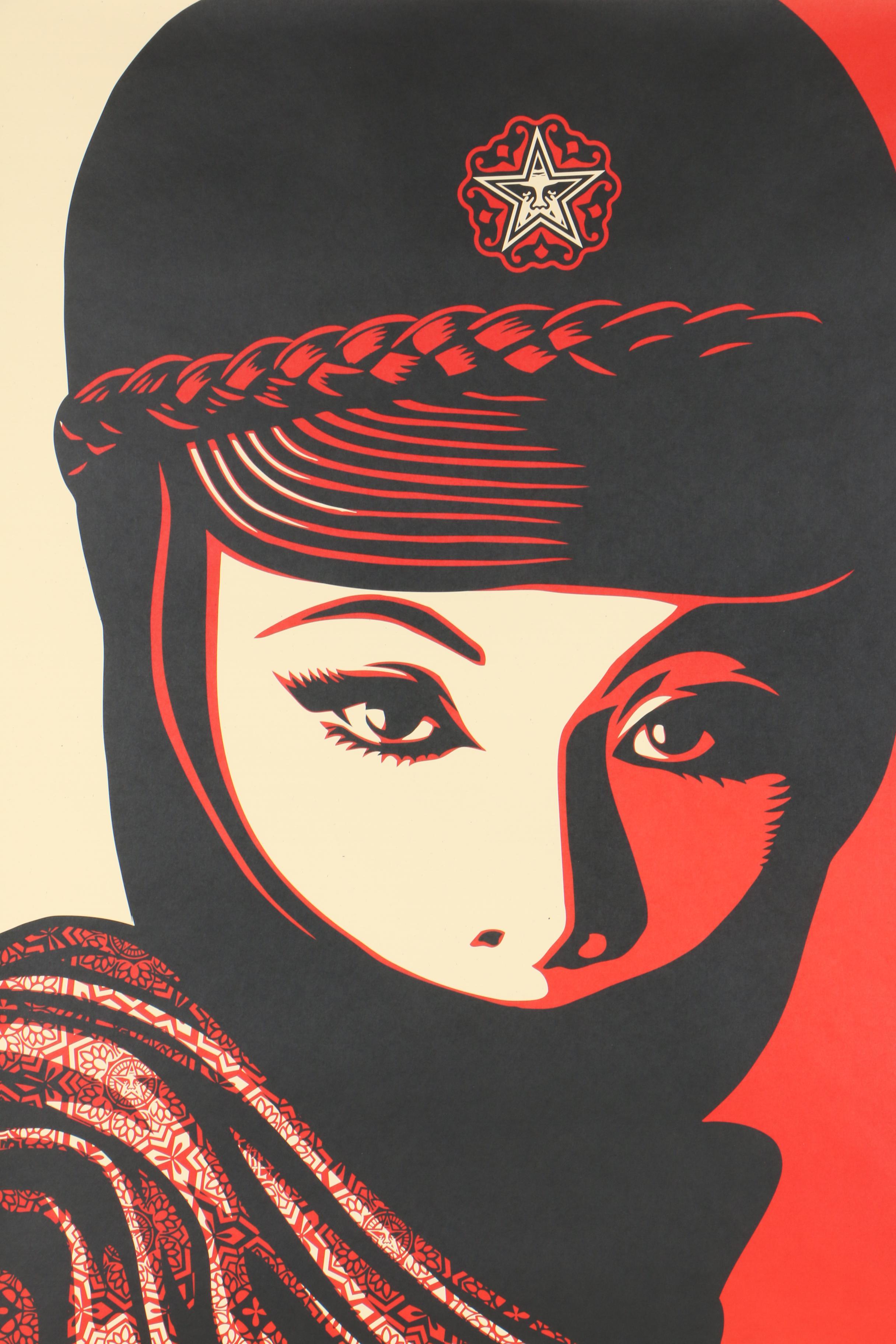 Shepard Fairey Offset Print "Mujer Fatale"