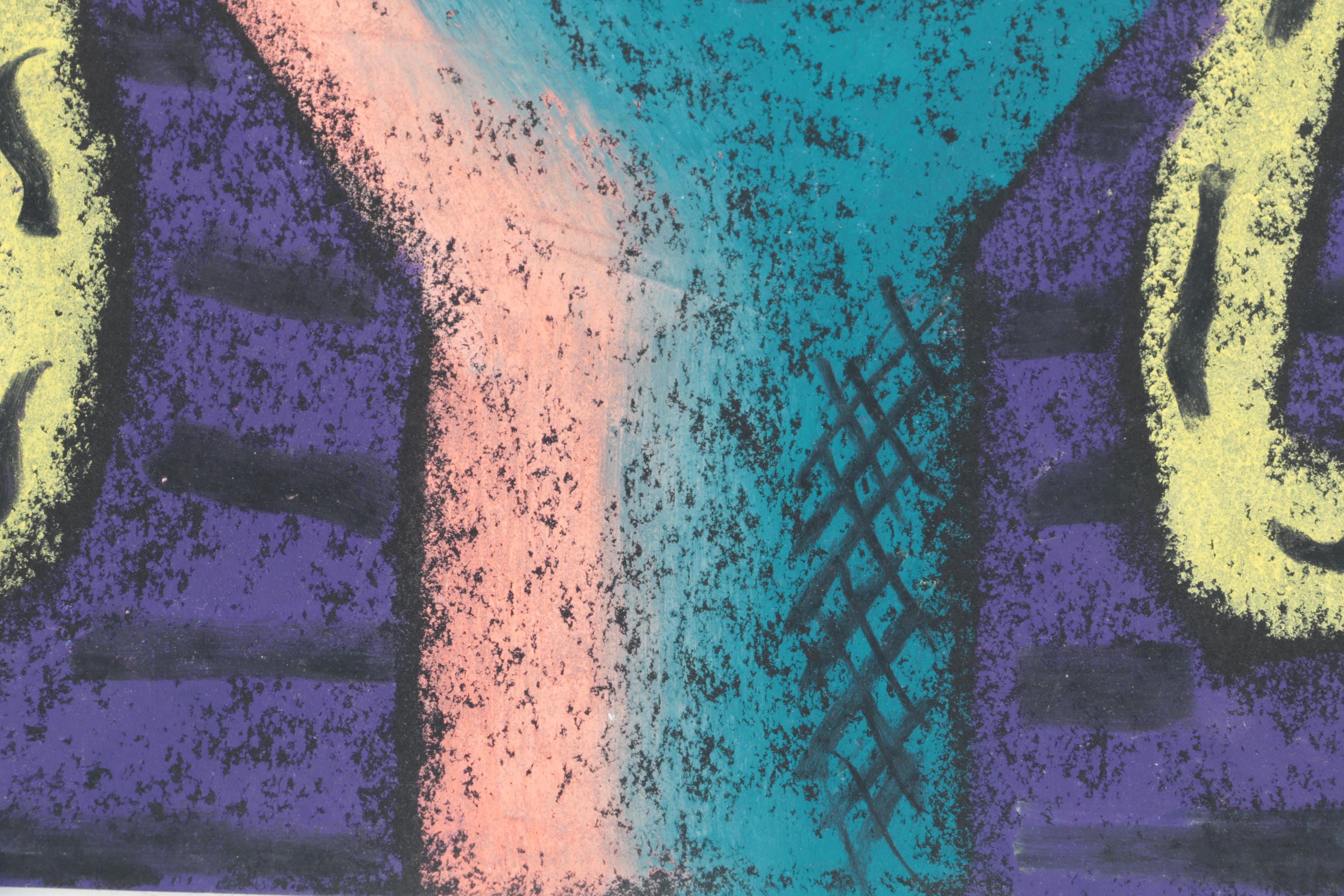 Merle Rosen Pastel Drawing