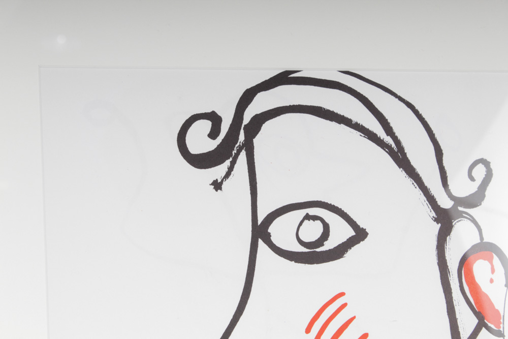 Alexander Calder Double-Page Lithograph for "Derriere le Miroir"