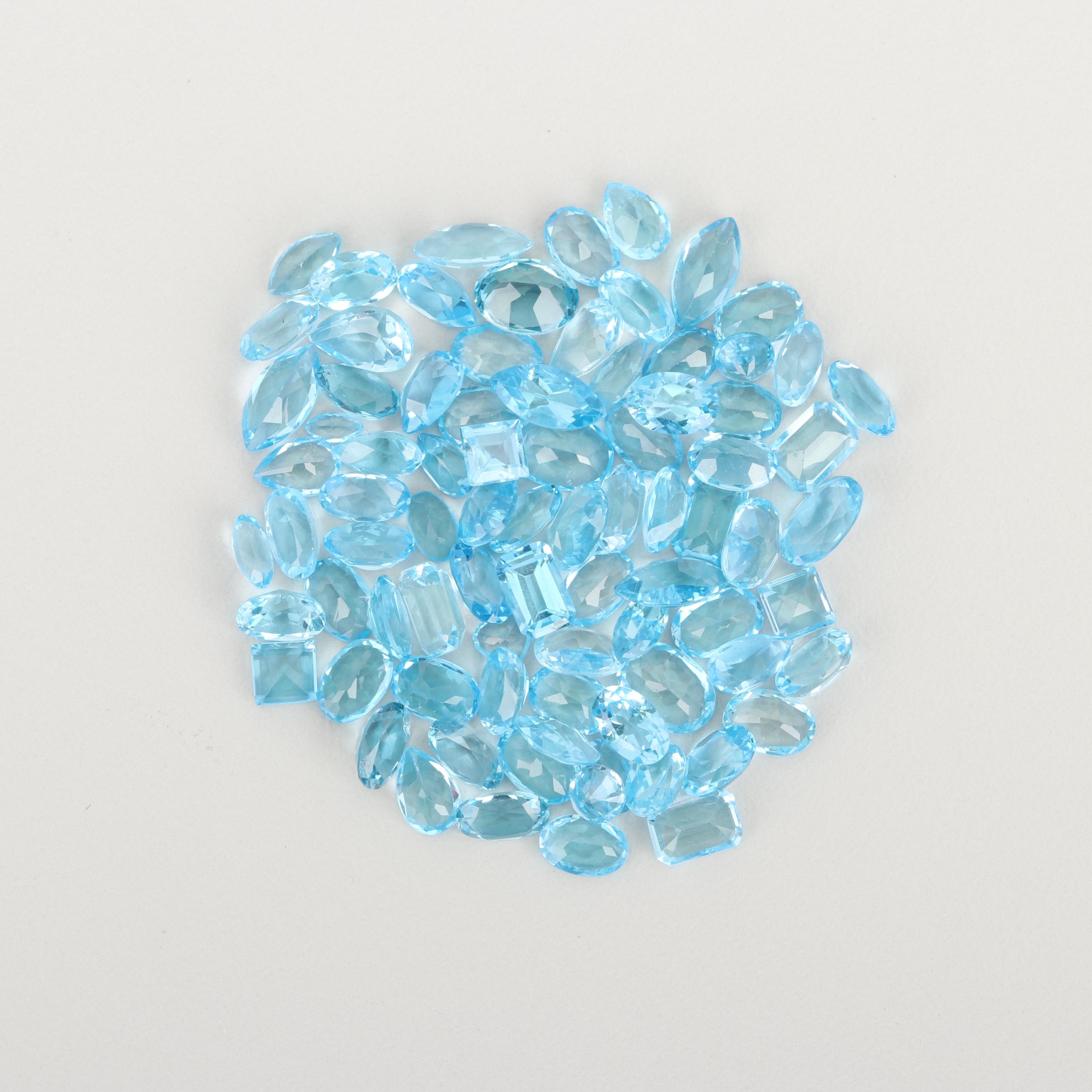 44.48 CTW of Blue Topaz