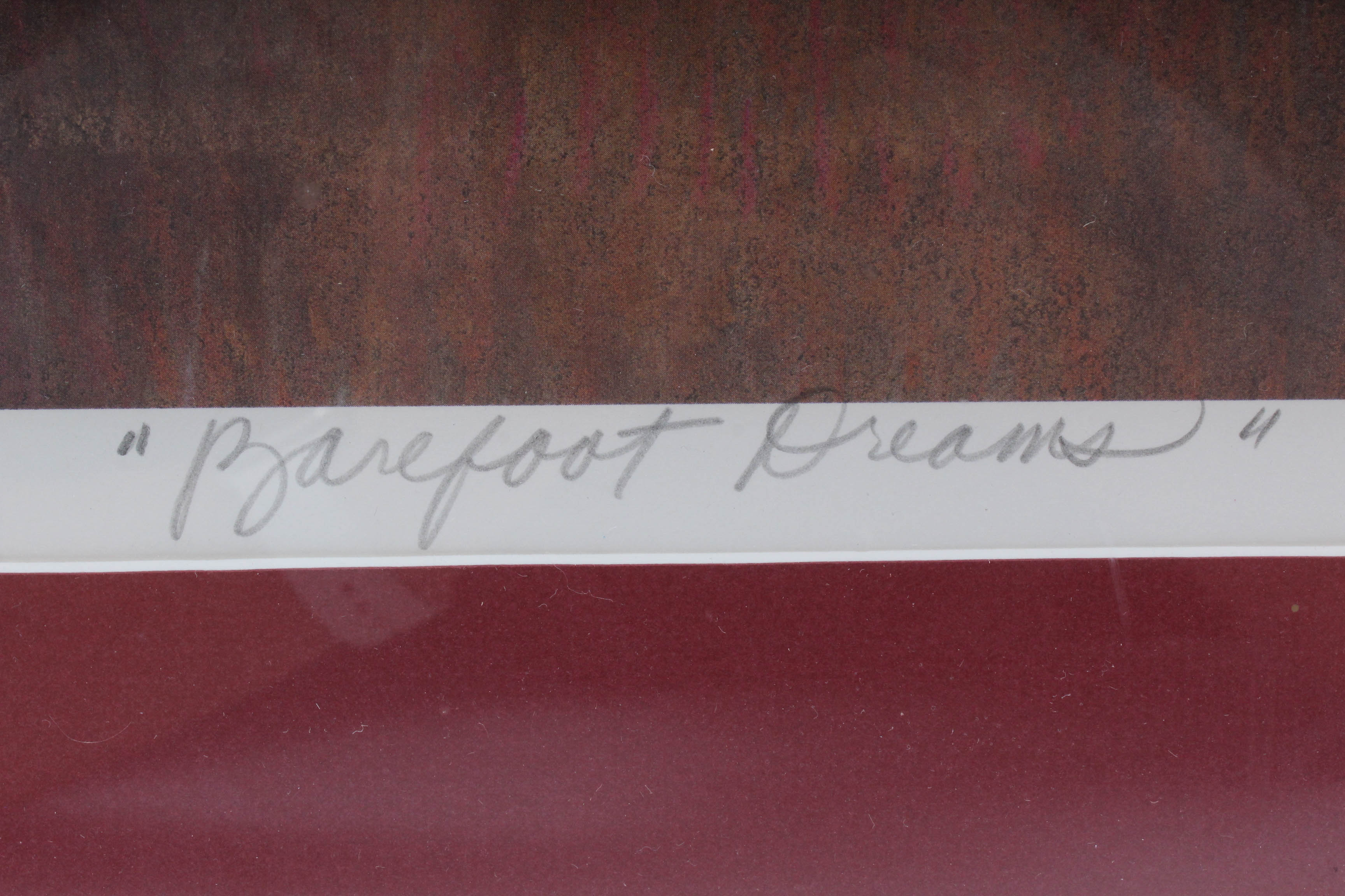 Brenda Joysmith Limited Edition Offset Lithograph "Barefoot Dreams"