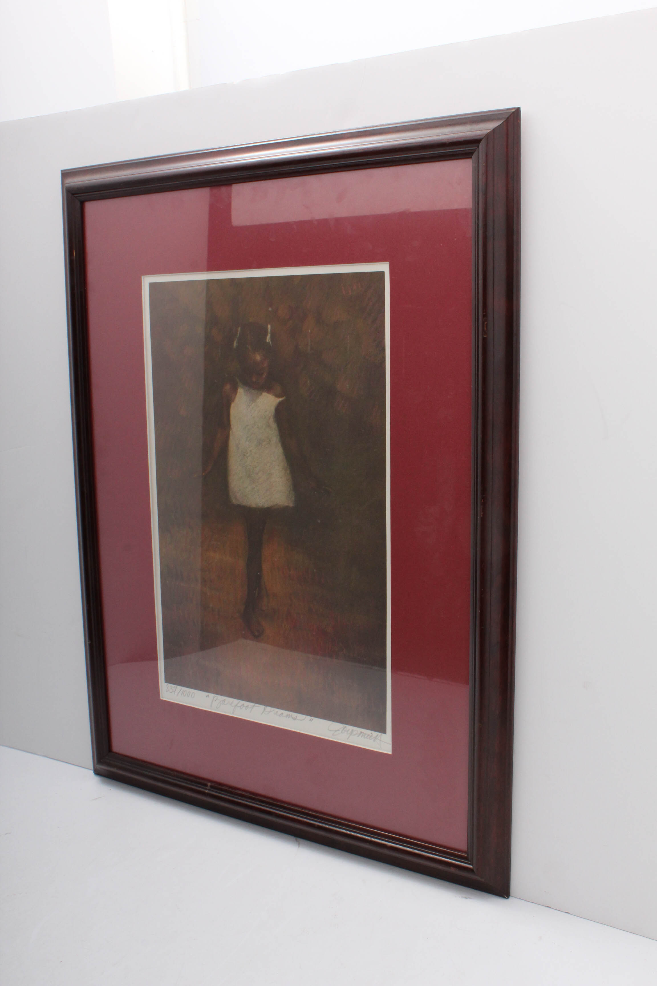 Brenda Joysmith Limited Edition Offset Lithograph "Barefoot Dreams"