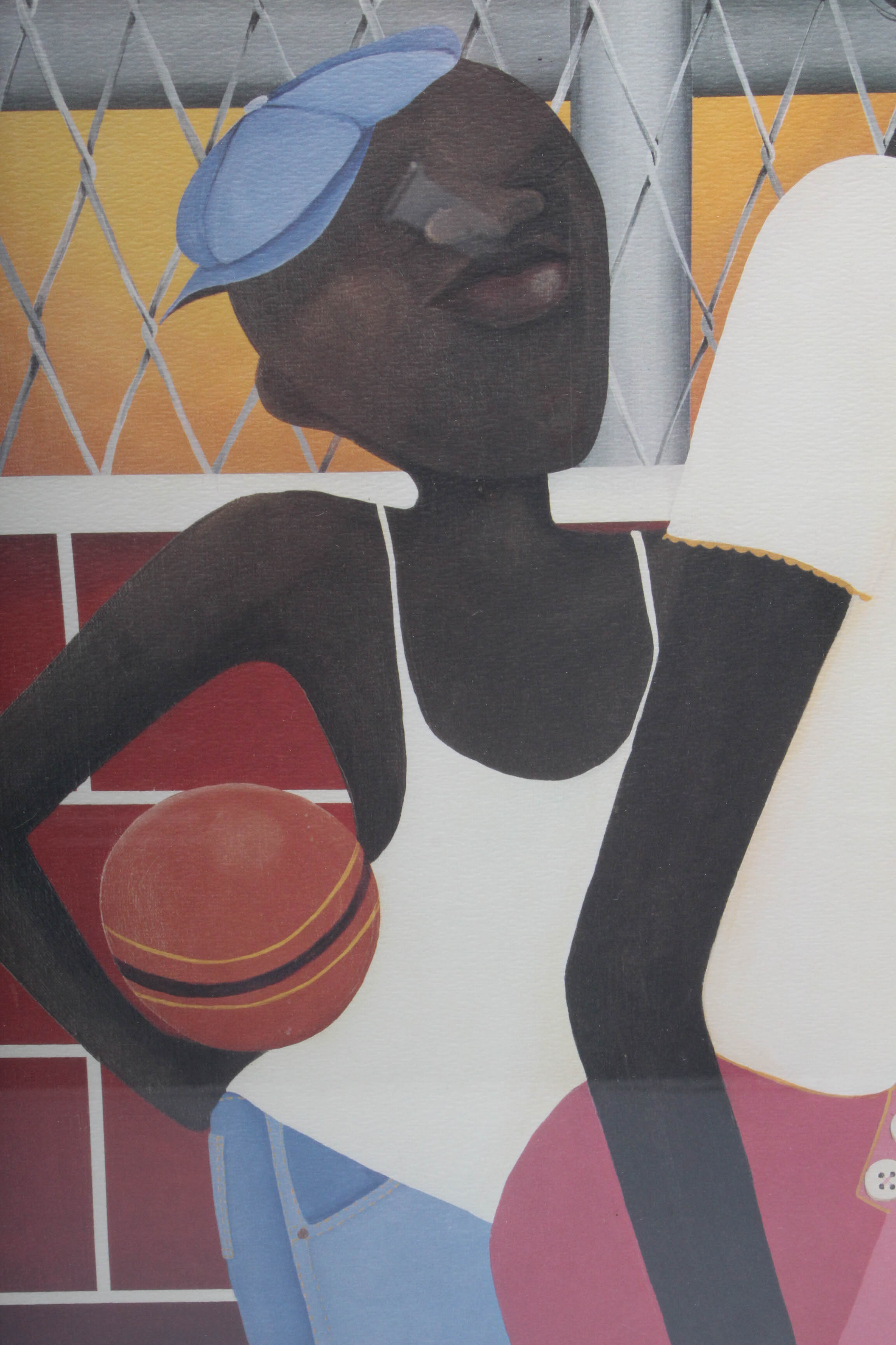 Varnette Honeywood Offset Lithograph "Double Dare"