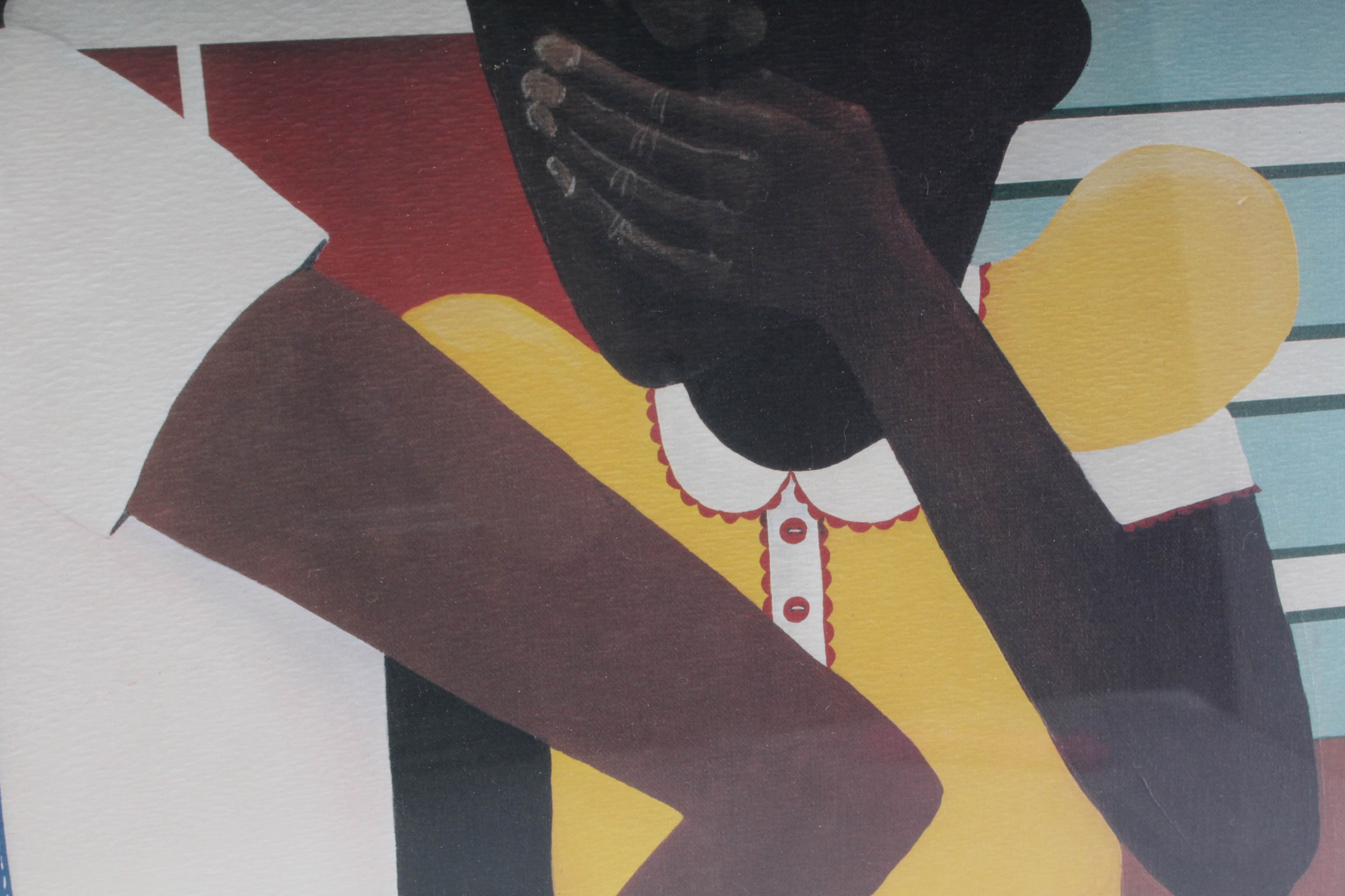 Varnette Honeywood Offset Lithograph "Double Dare"