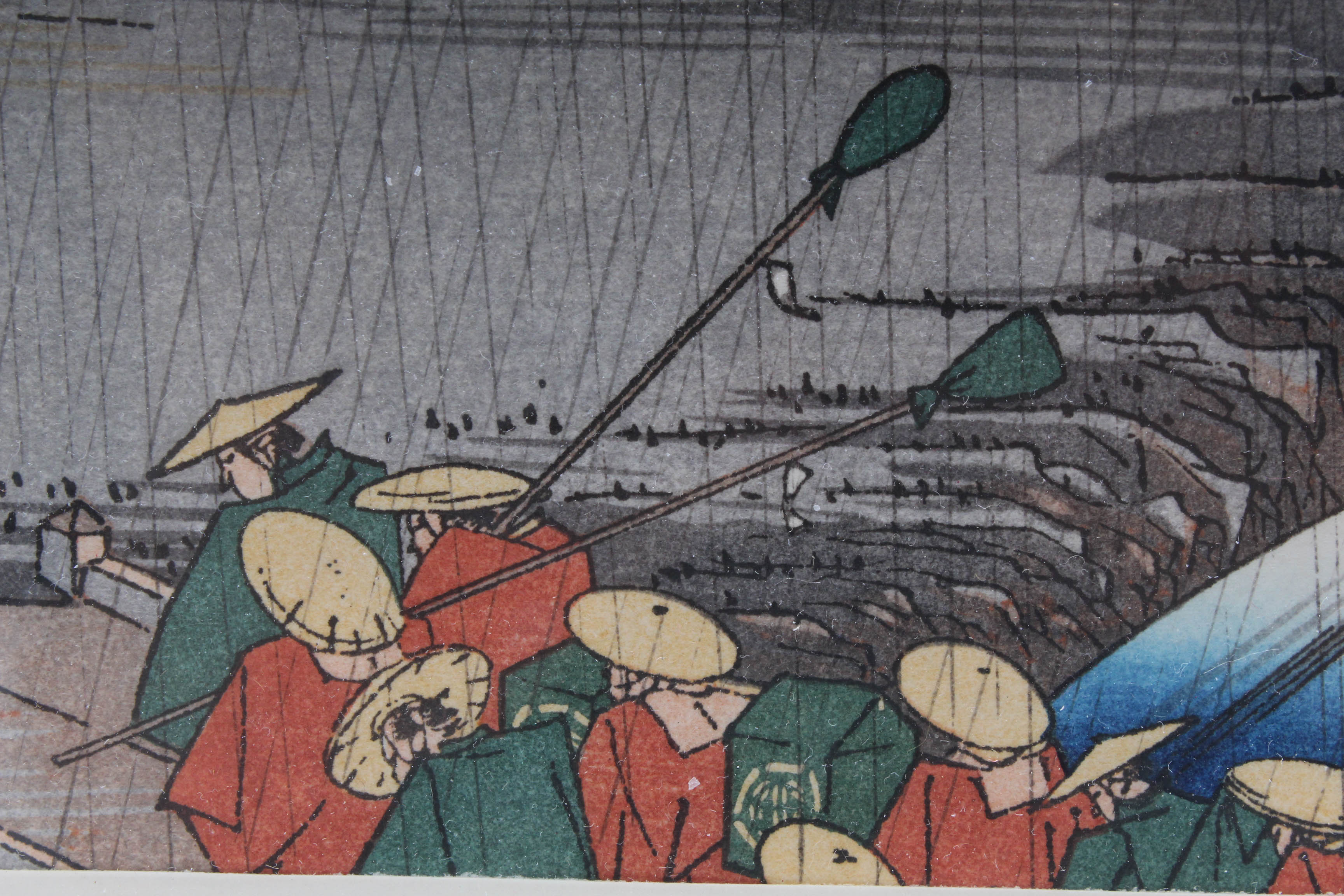 Woodblock Prints After Hiroshige's "Fifty-three Stations of the Tōkaidō"
