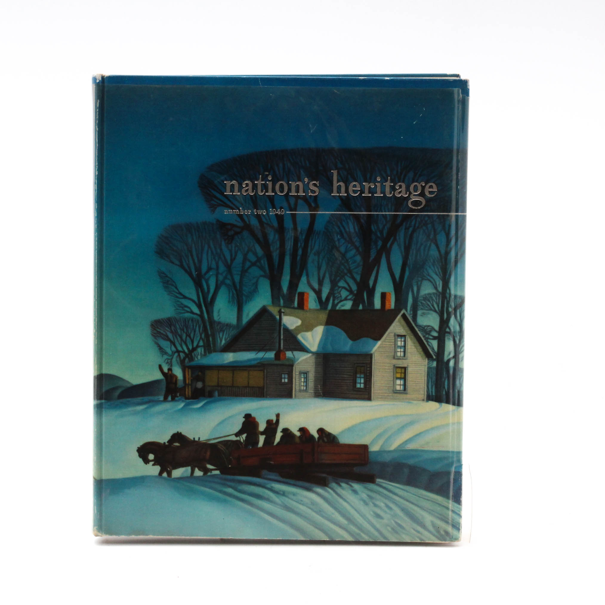 1949 "Nation's Heritage" Books with Bookplates from Malcolm Forbes